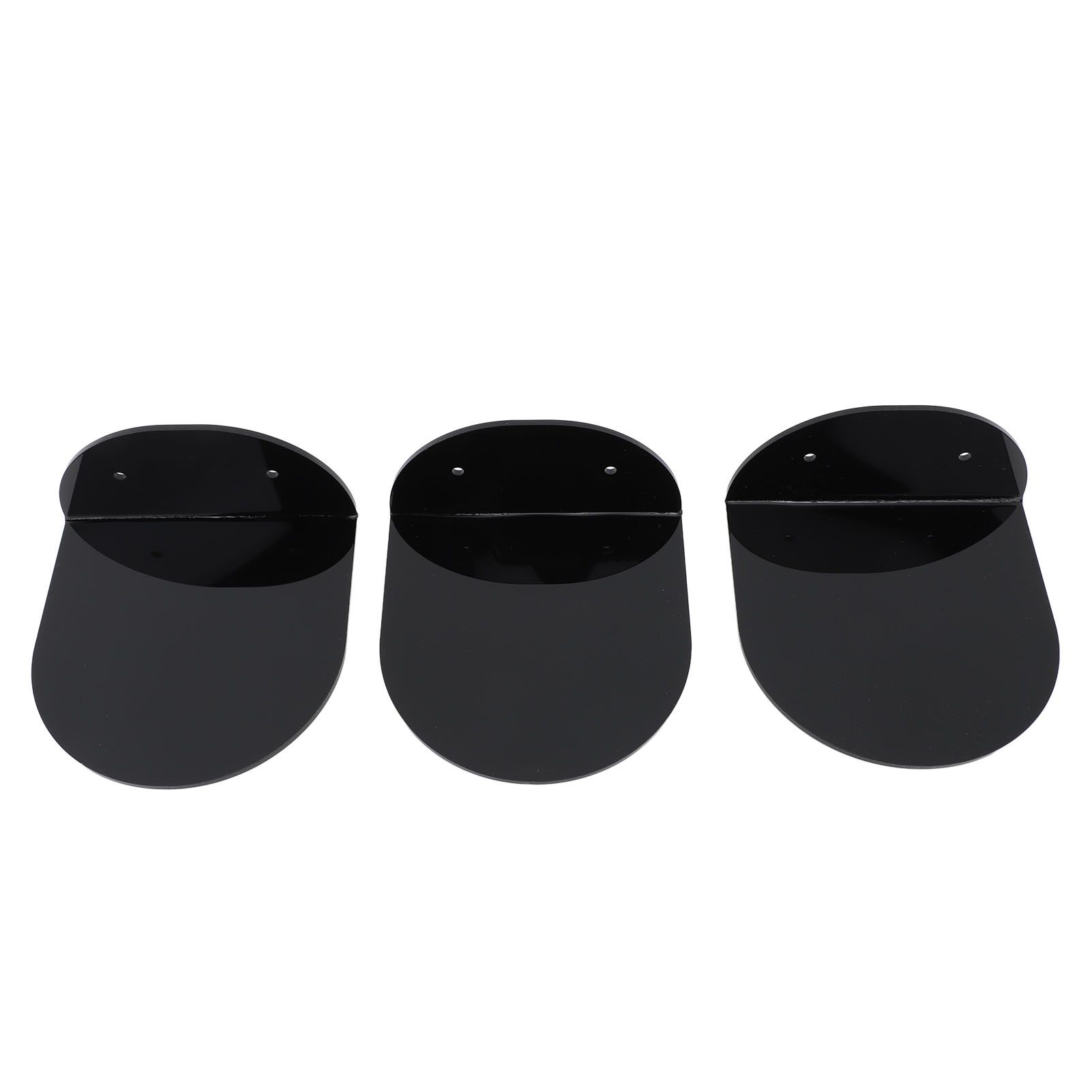 3pcs Wall Speaker Floating Shelves Acrylic Waterproof Wall Mounted Speaker view 9