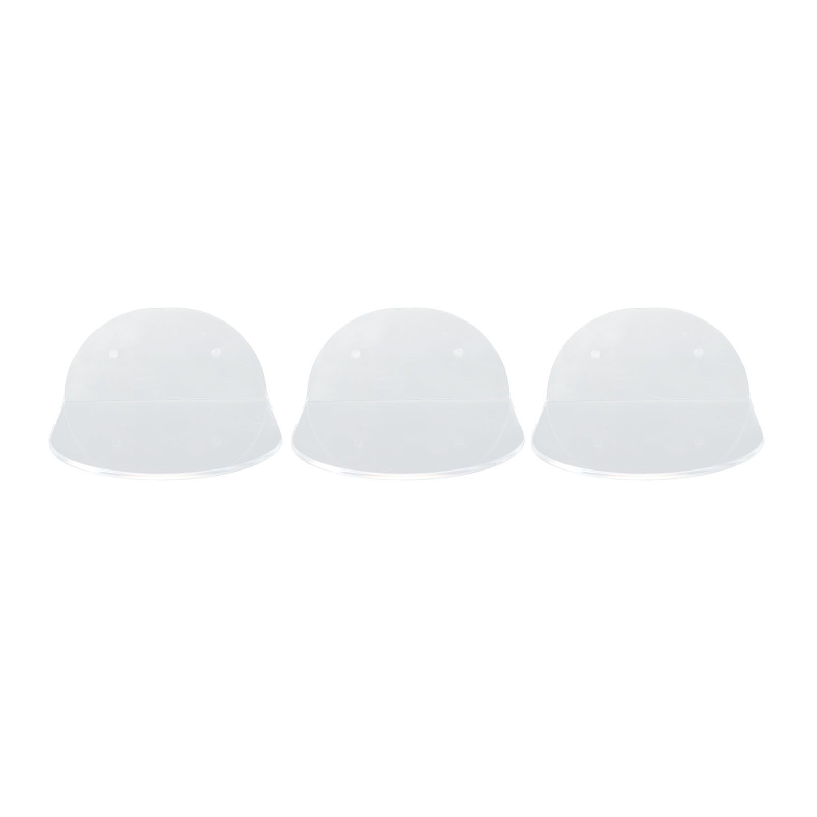 3pcs Wall Speaker Floating Shelves Acrylic Waterproof Wall Mounted Speaker view 8