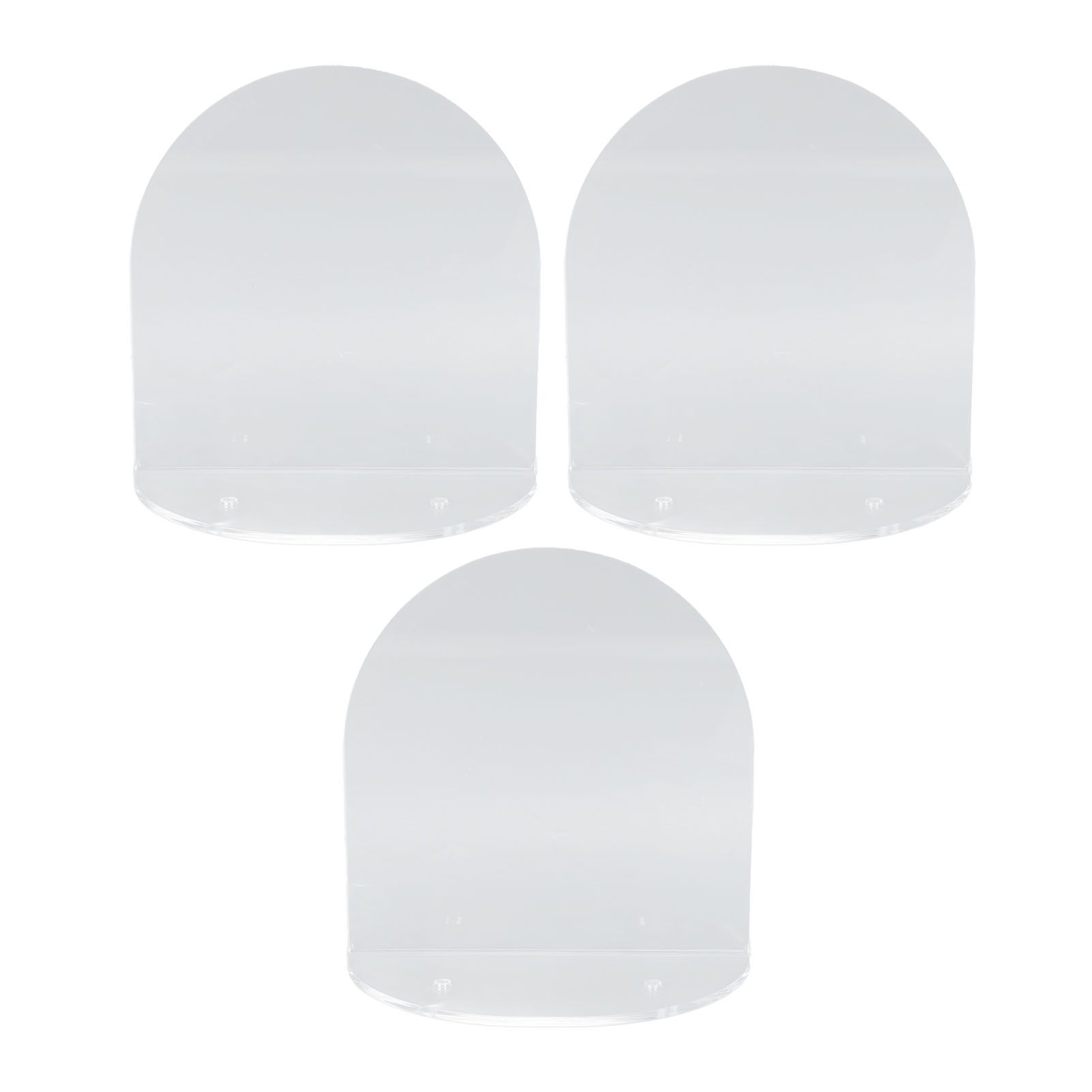3pcs Wall Speaker Floating Shelves Acrylic Waterproof Wall Mounted Speaker view 10