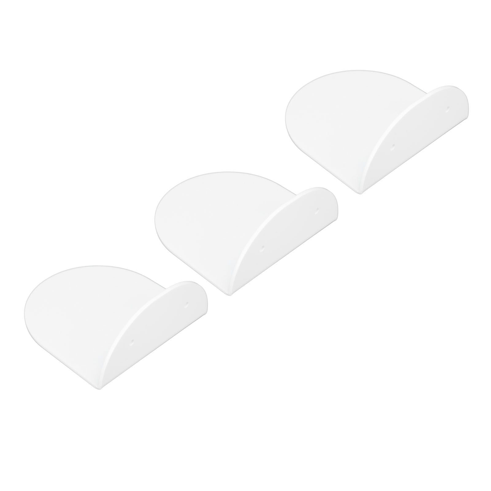 3pcs Wall Speaker Floating Shelves Acrylic Waterproof Wall Mounted Speaker view 4