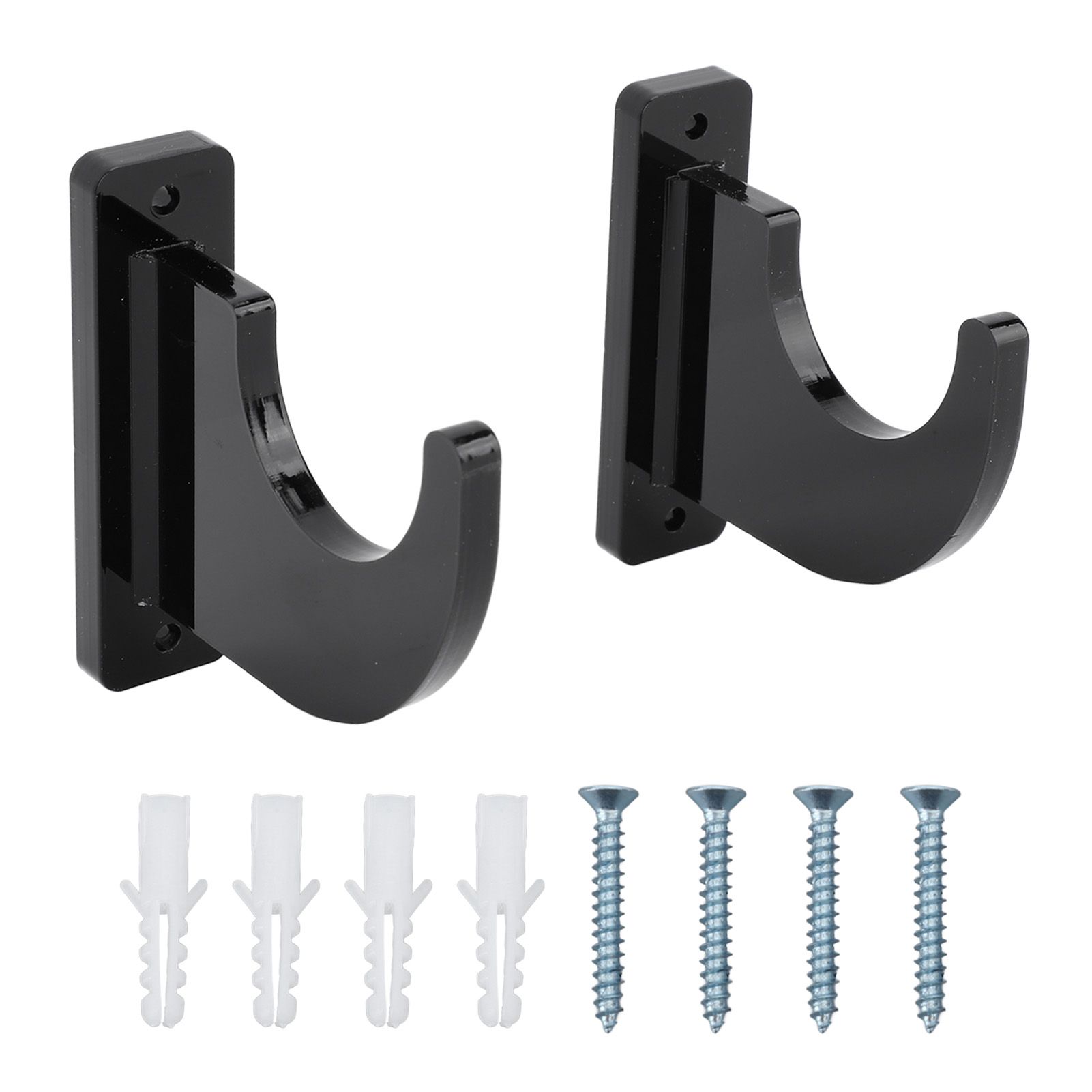 2 PCS Sword Holder Acrylic Wall Mount Polished Strong Load Bearing Adjustable — image 1