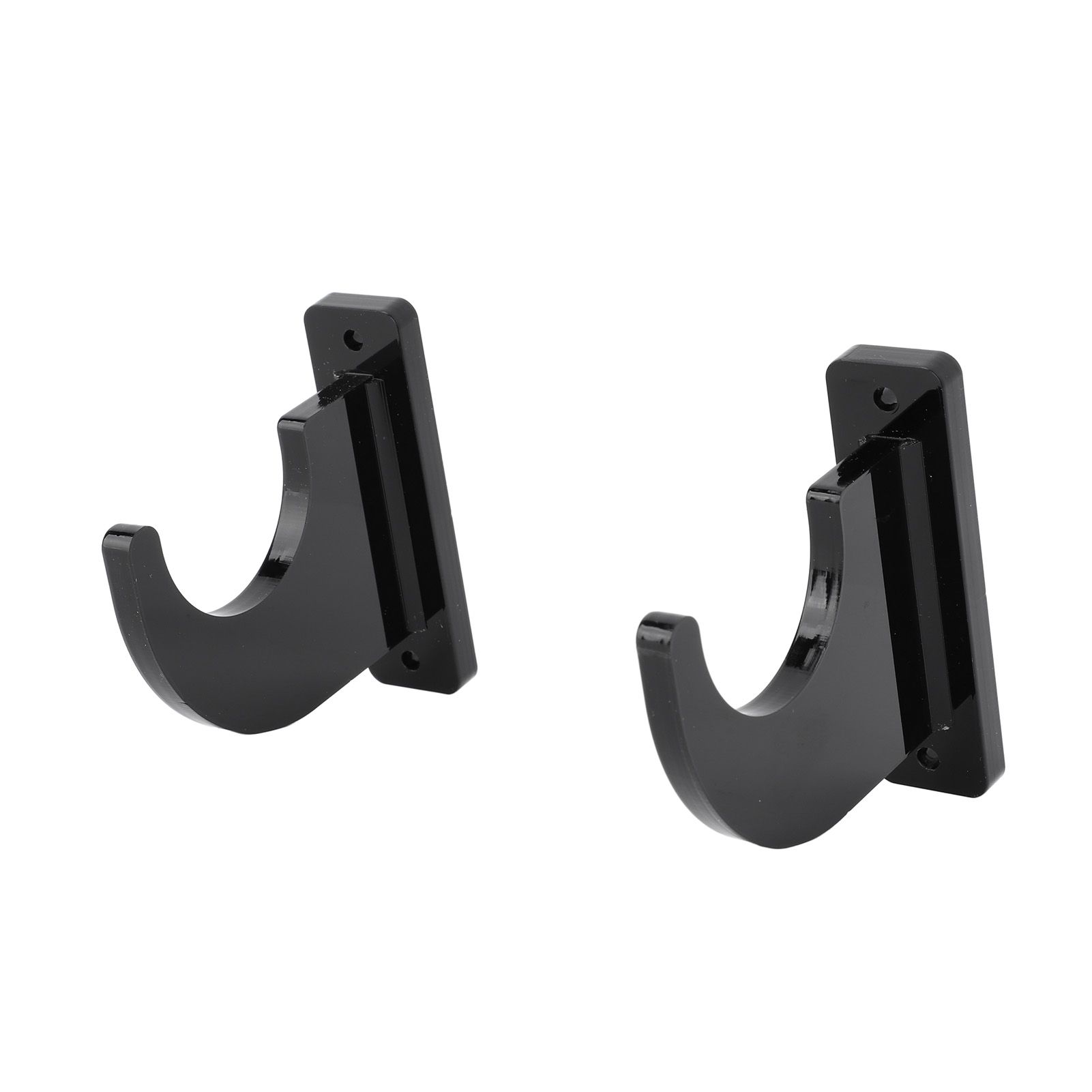 2 PCS Sword Holder Acrylic Wall Mount Polished Strong Load Bearing Adjustable view 2