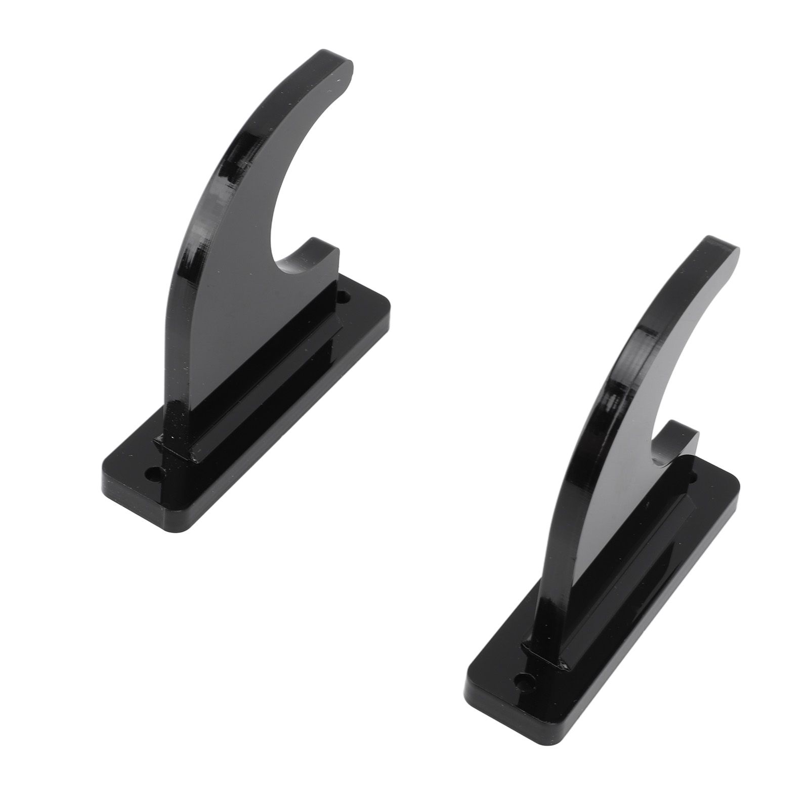 2 PCS Sword Holder Acrylic Wall Mount Polished Strong Load Bearing Adjustable view 6