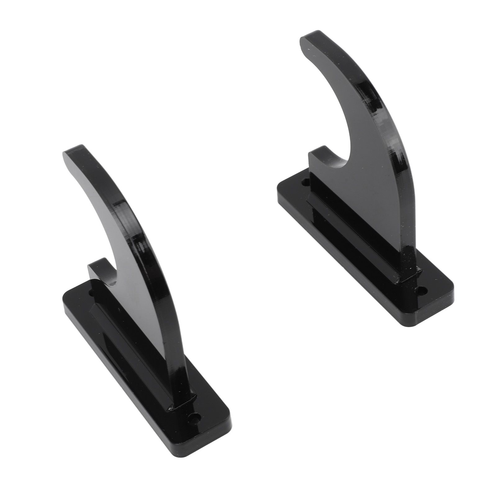 2 PCS Sword Holder Acrylic Wall Mount Polished Strong Load Bearing Adjustable view 7