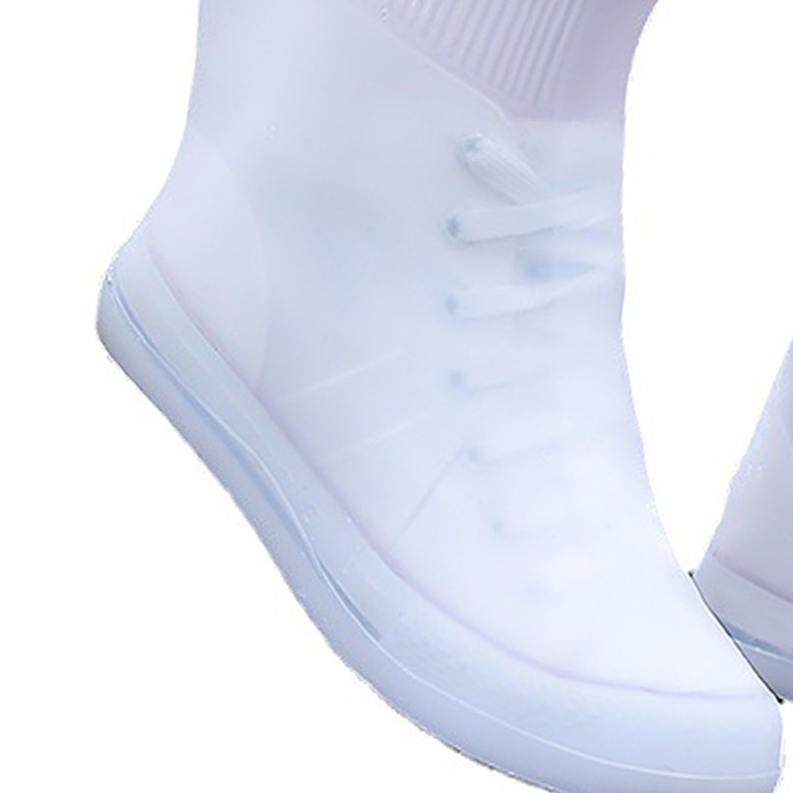 Rain Shoe Covers Waterproof Dustproof Reusable Overshoes Thickened Silicone view 15