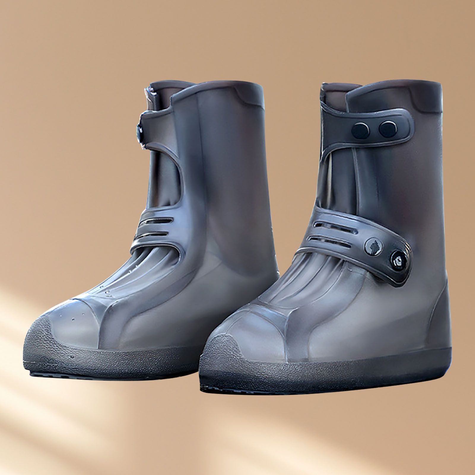 Waterproof Rain Boots Cover Silicone Comfortable Prevent Slip Thickened view 6