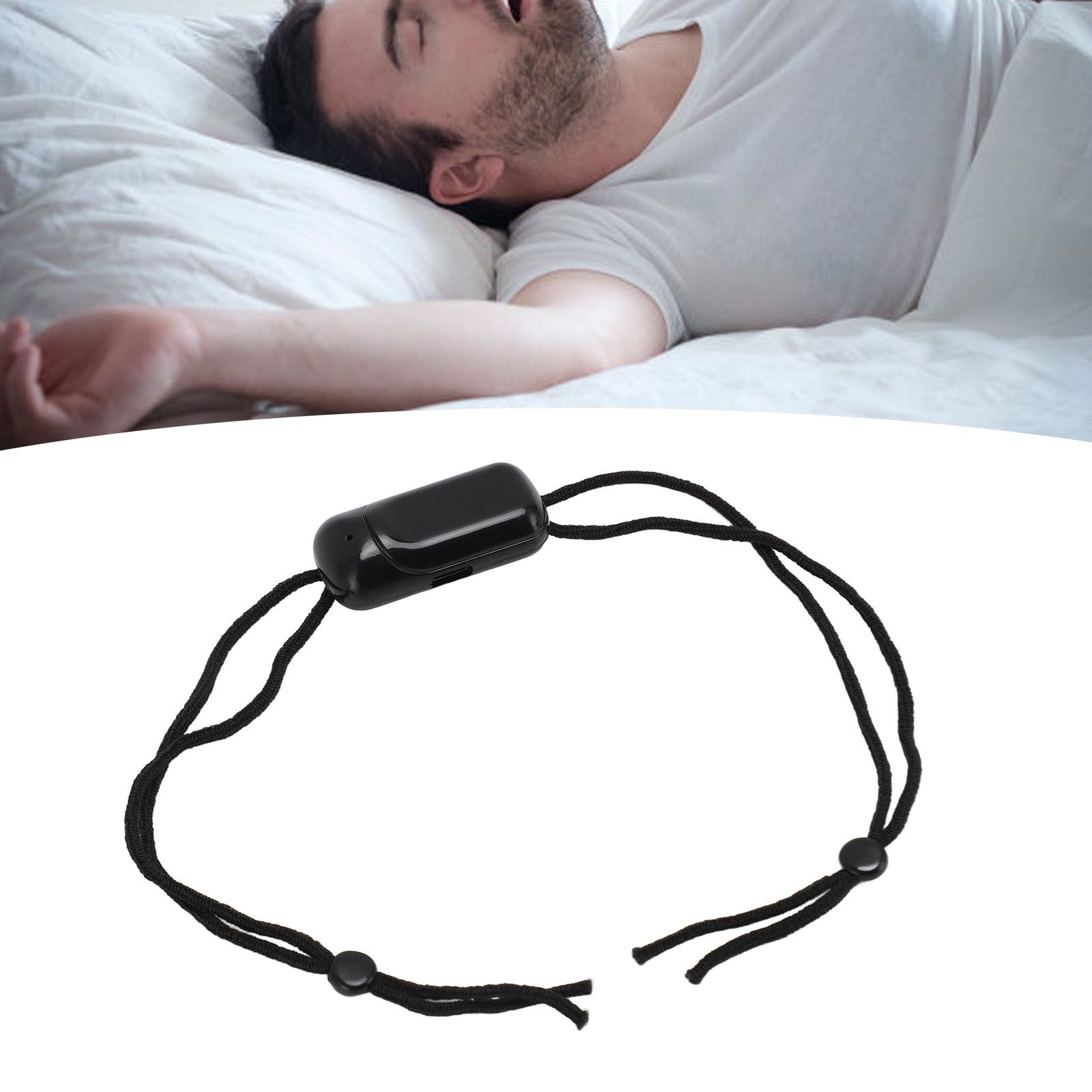 Smart Anti Snoring Device ABS Micro Current Electric Snore Relief Solution view 12