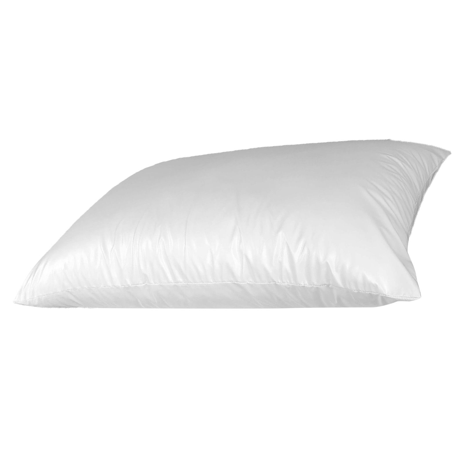 Waterproof Pillow Protector Polyester Fiber White Comfortable 16.9x28.7in view 4