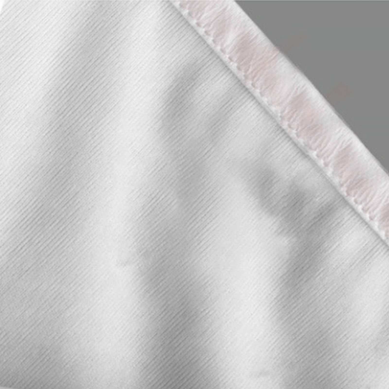 Waterproof Pillow Protector Polyester Fiber White Comfortable 16.9x28.7in view 8