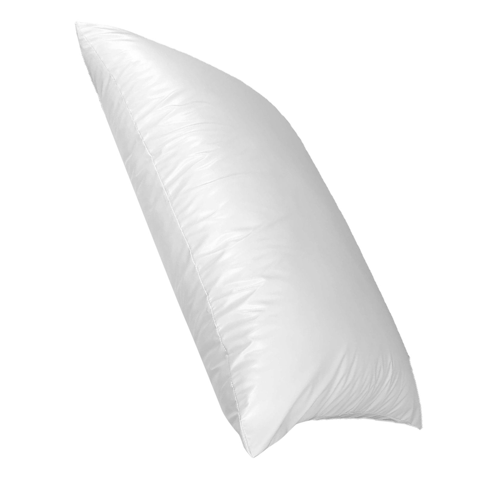 Waterproof Pillow Protector Polyester Fiber White Comfortable 16.9x28.7in view 11