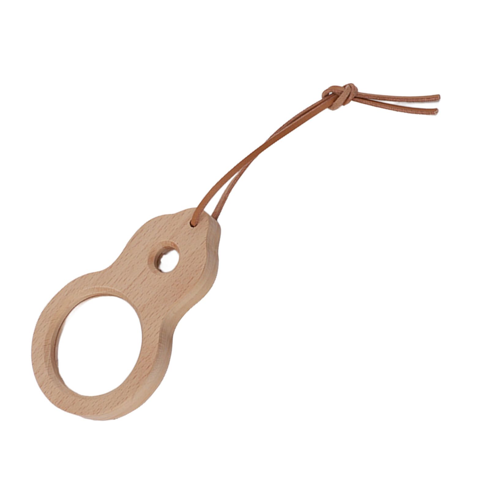 Wood Magnifying Glass Small Portable Smoothing Sturdy Multipurpose Wooden view 6