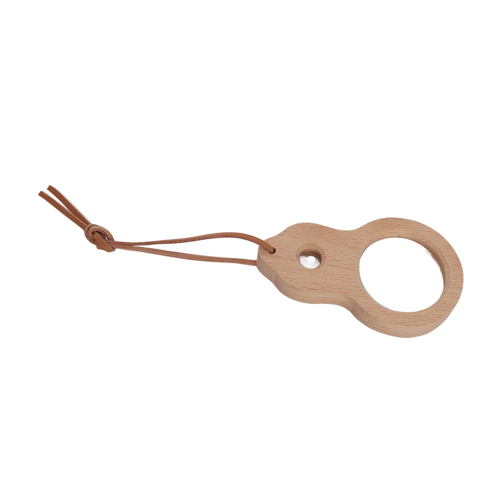 Wood Magnifying Glass Small Portable Smoothing Sturdy Multipurpose Wooden view 8