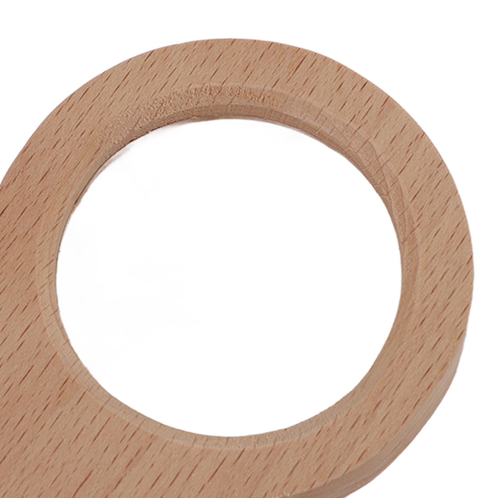 Wood Magnifying Glass Small Portable Smoothing Sturdy Multipurpose Wooden view 15