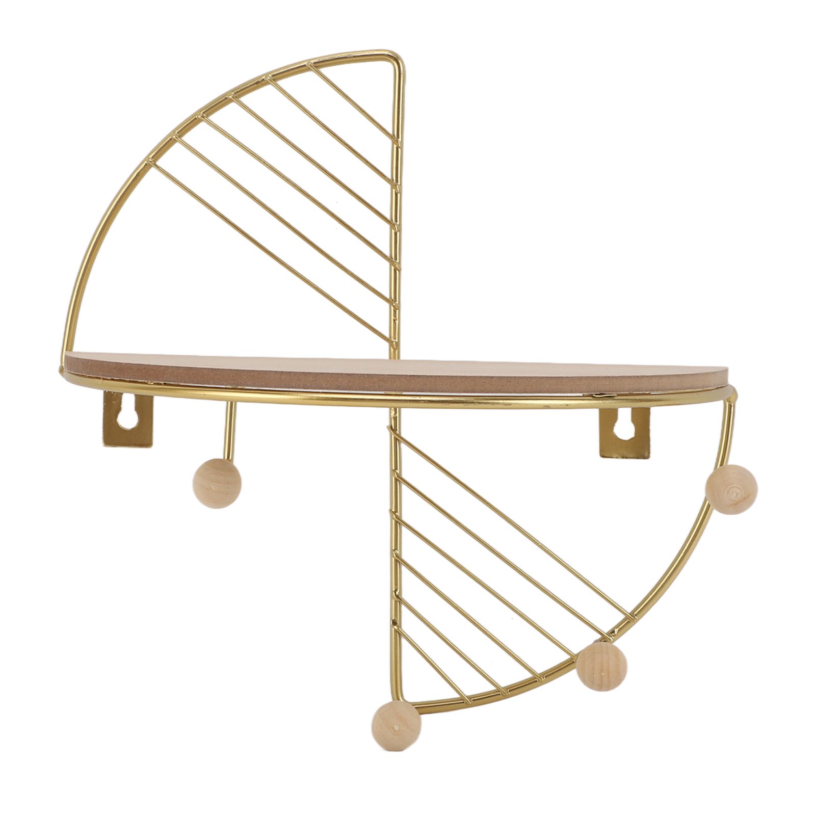 Wall Hanging Rack Iron Art Versatile Practical Wall Decoration Storage Rack