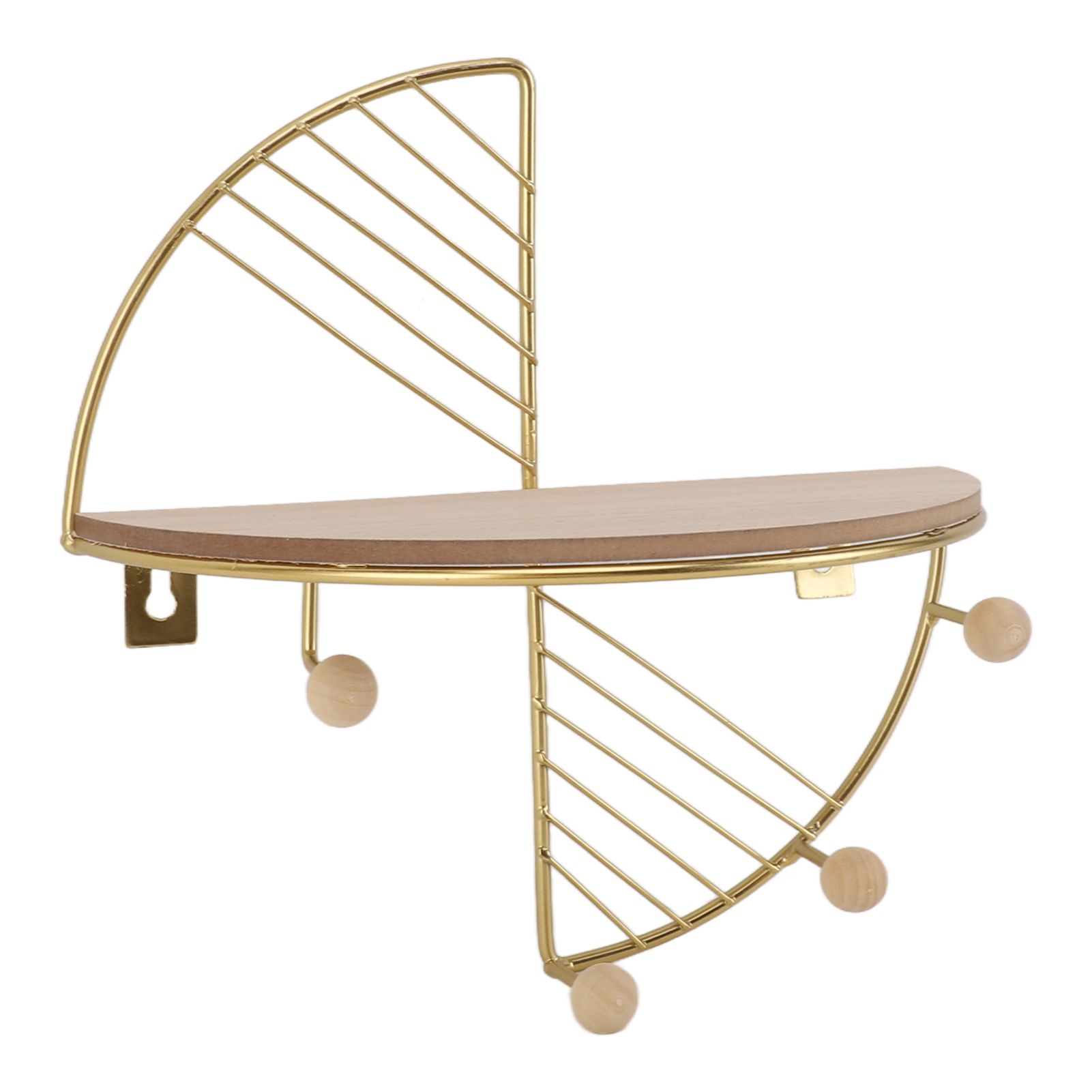 Wall Hanging Rack Iron Art Versatile Practical Wall Decoration Storage Rack view 3