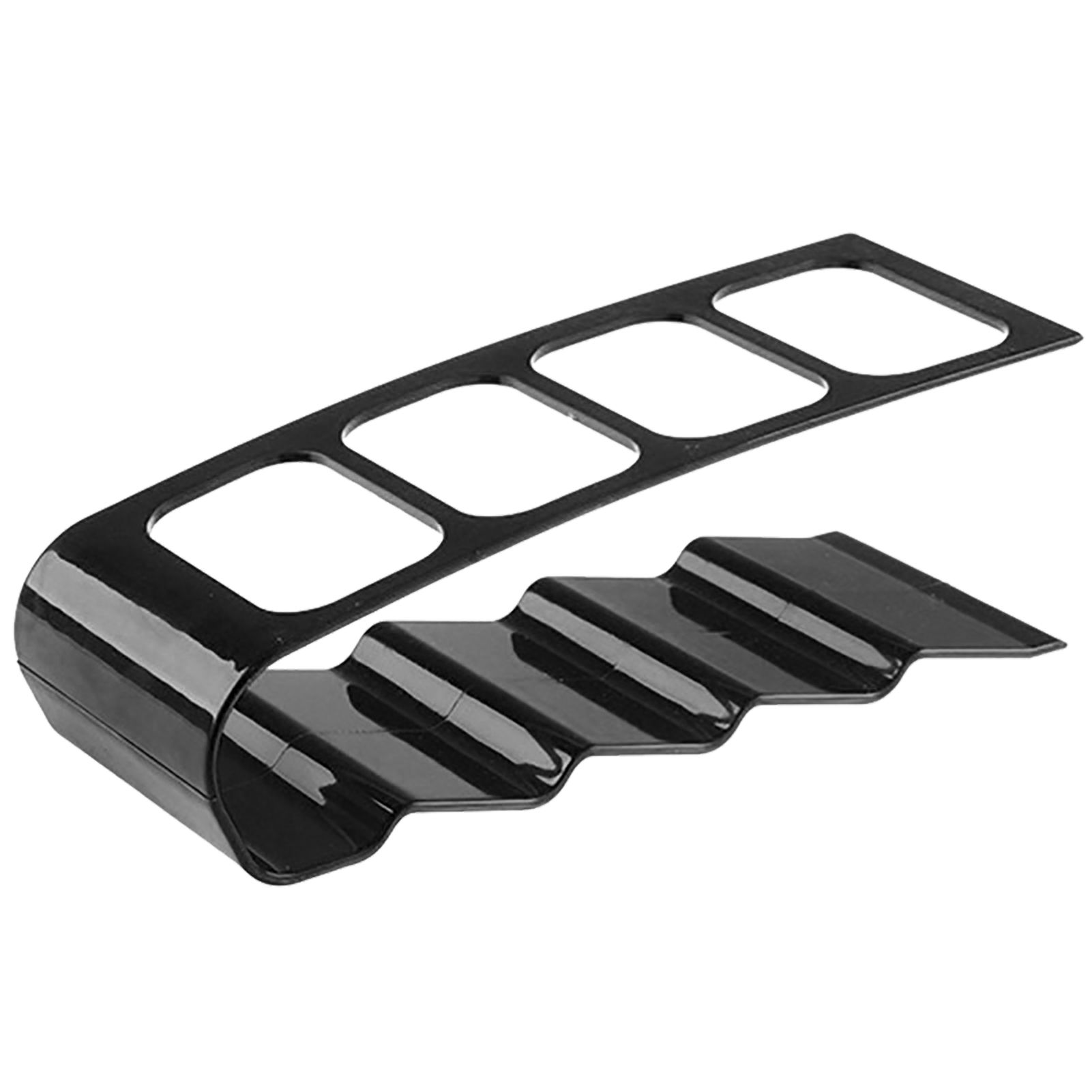 Remote Control Holder with 4 Compartments Plastic Easily Accessible TV Remote