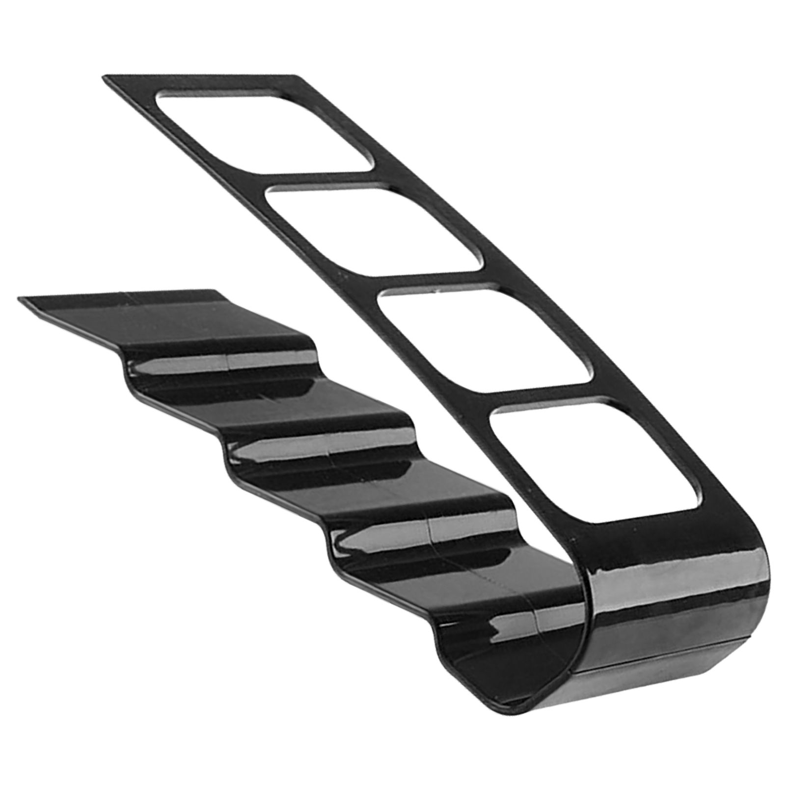Remote Control Holder with 4 Compartments Plastic Easily Accessible TV Remote view 3