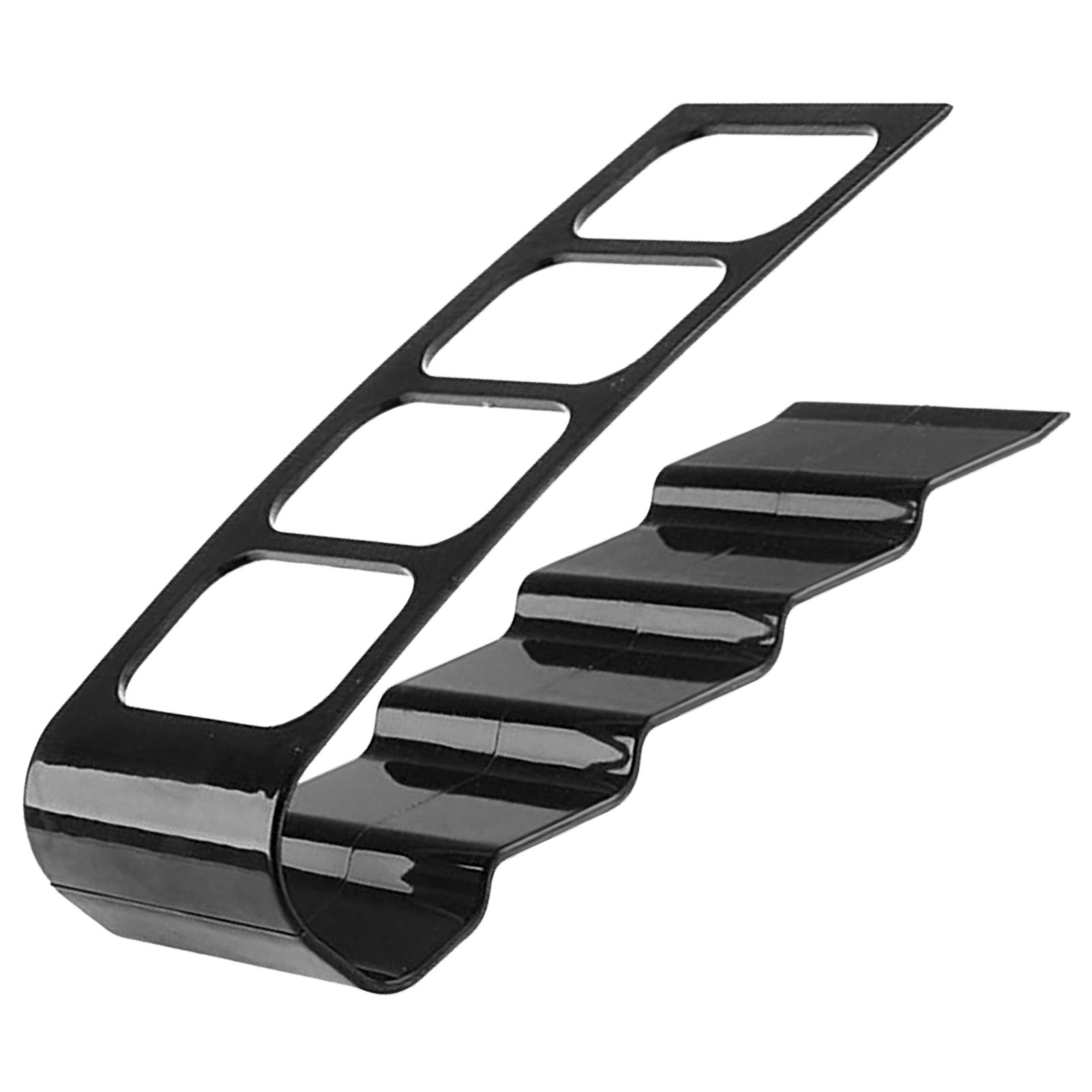 Remote Control Holder with 4 Compartments Plastic Easily Accessible TV Remote view 4