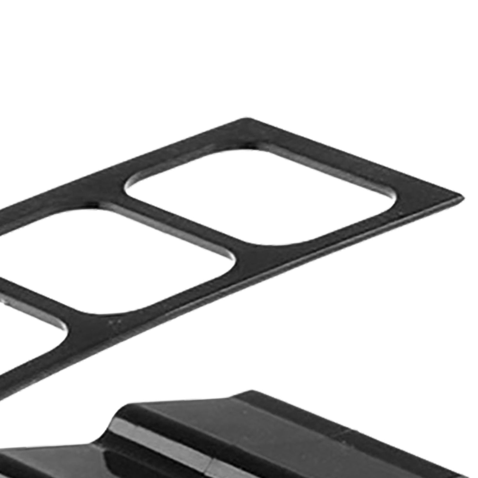 Remote Control Holder with 4 Compartments Plastic Easily Accessible TV Remote view 7
