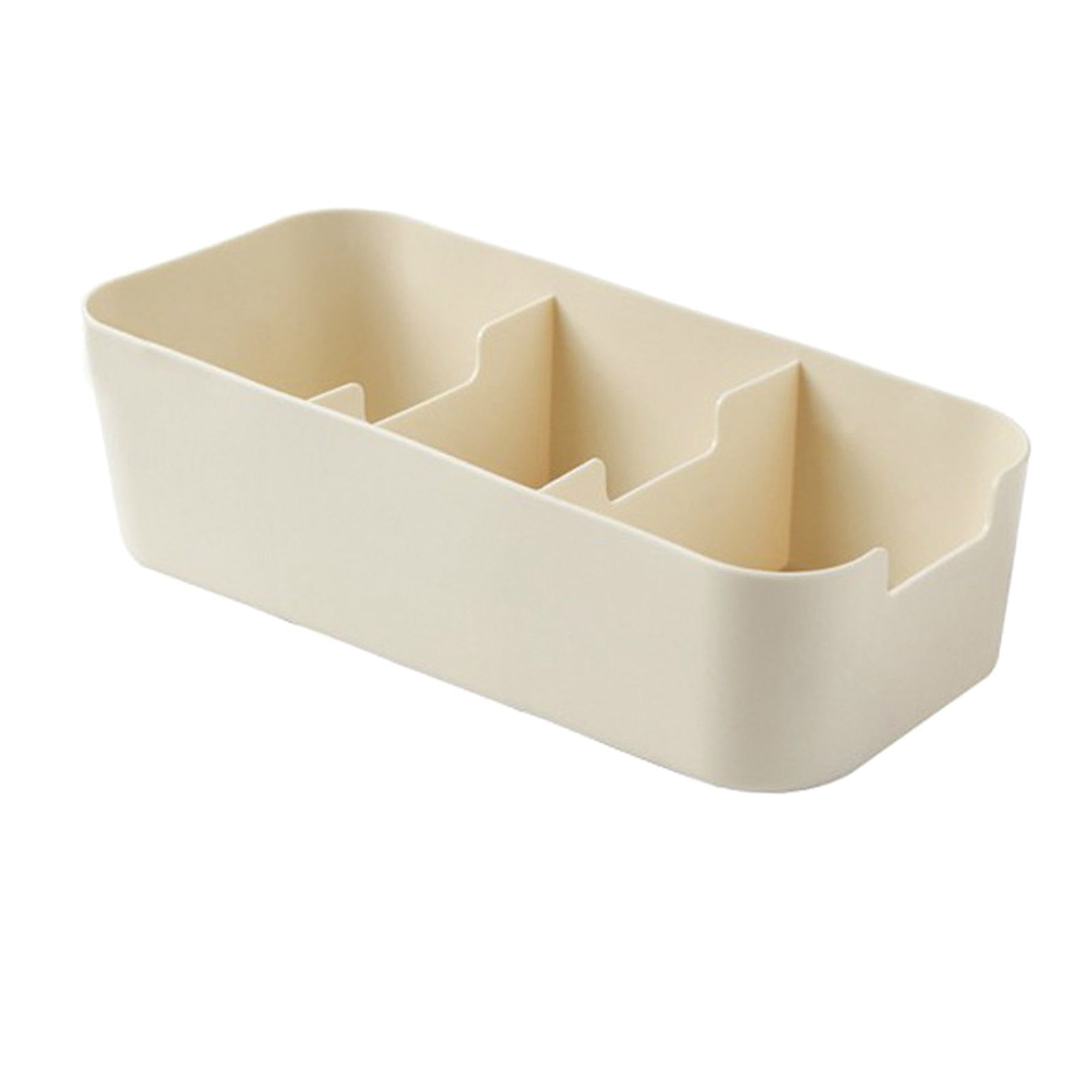 Plastic Drawer Organizers Trapezoid Stackable Tabletop Socks Underwear view 2