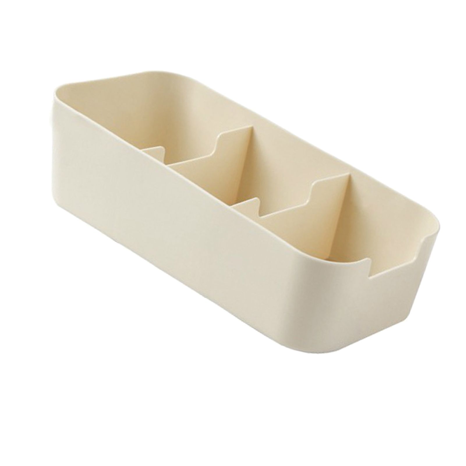 Plastic Drawer Organizers Trapezoid Stackable Tabletop Socks Underwear view 3
