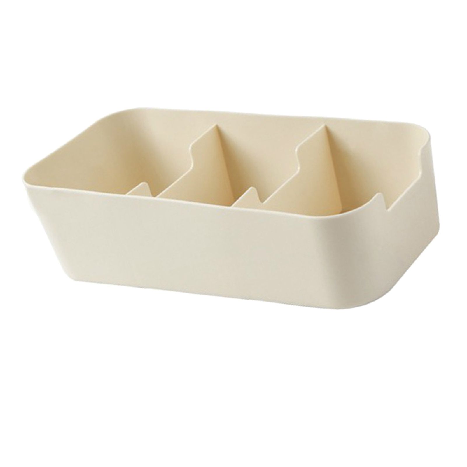 Plastic Drawer Organizers Trapezoid Stackable Tabletop Socks Underwear view 4