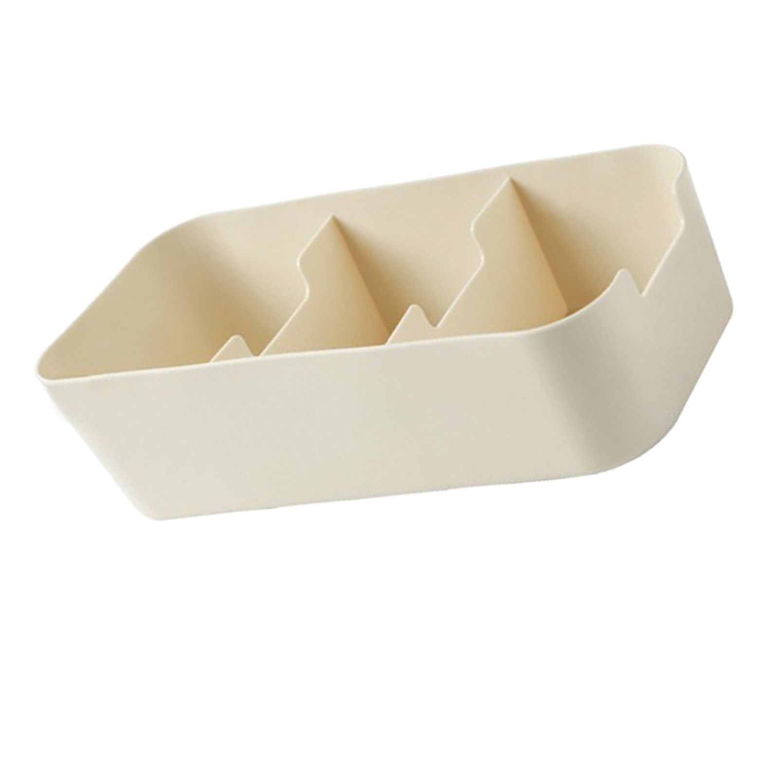 Plastic Drawer Organizers Trapezoid Stackable Tabletop Socks Underwear view 5