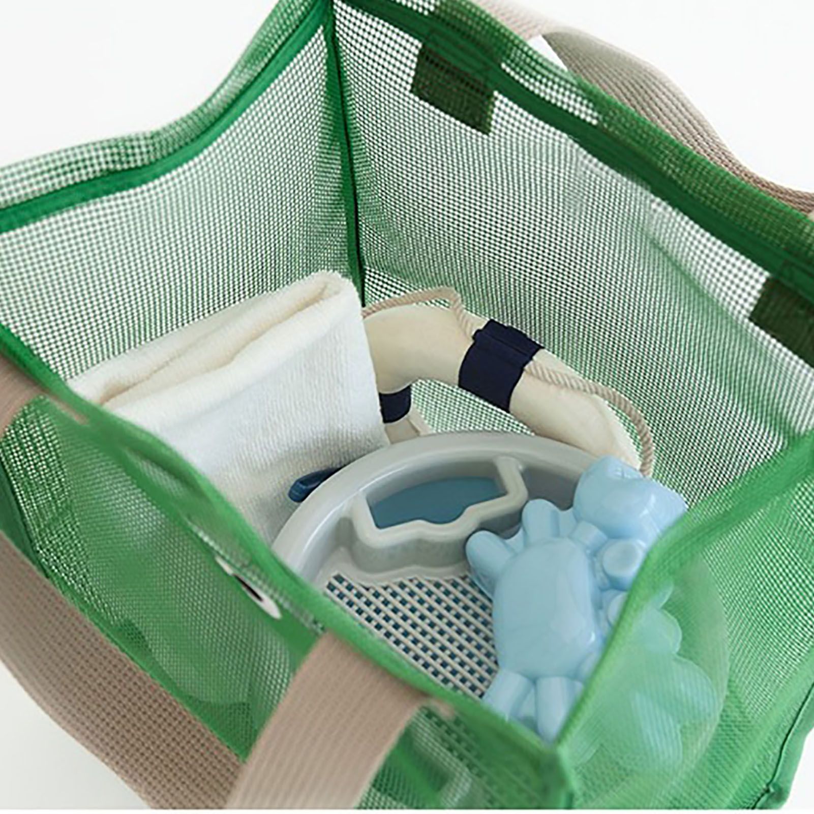 Mesh Shower Caddy Portable Hanging Shower Caddy Quick Dry Shower Bag for view 5