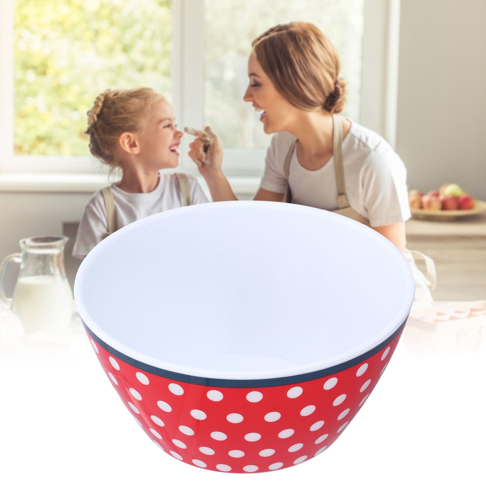 500ml Salad Bowl Thickened Snack Dessert Cake Fruit Bowl for Baking Table view 12