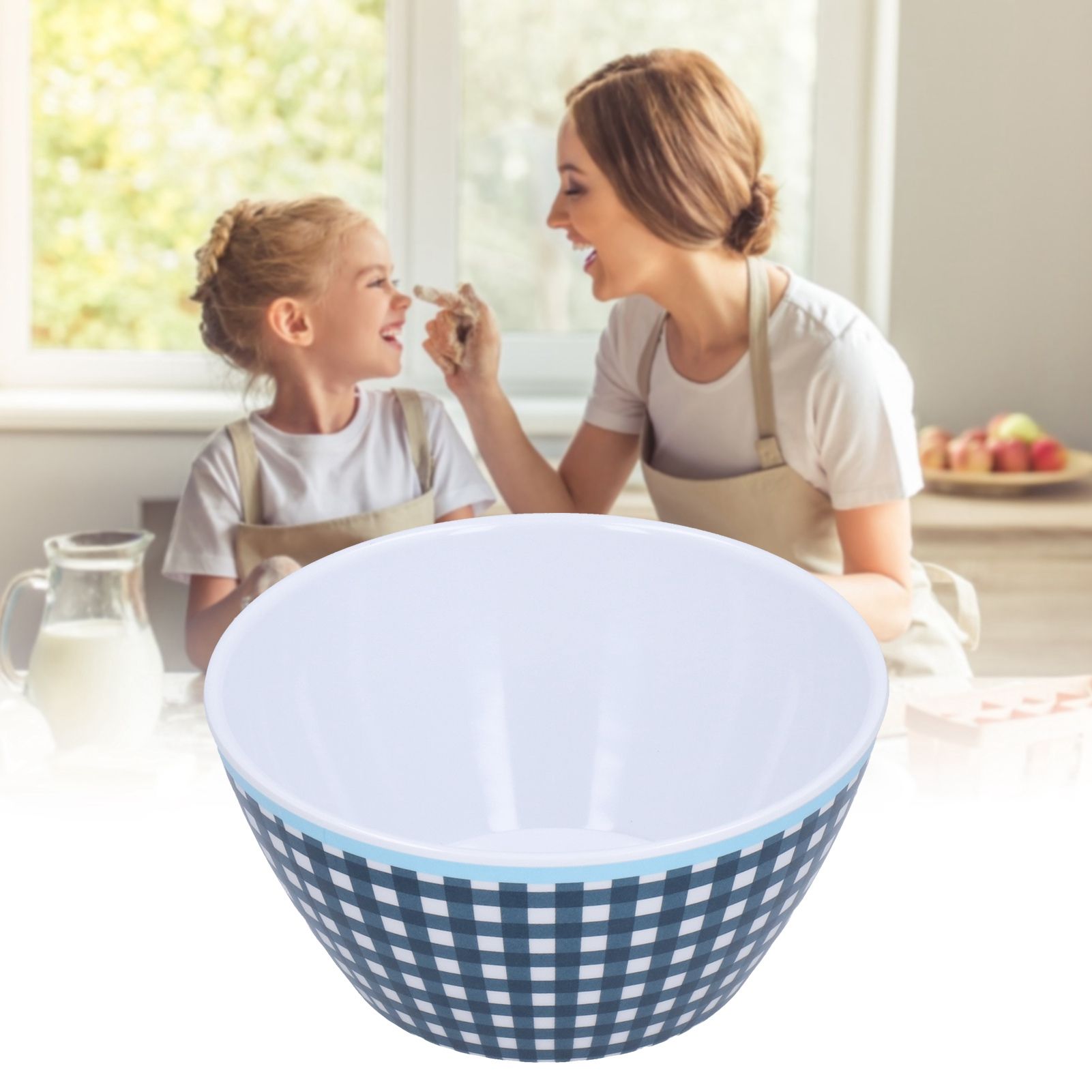 500ml Salad Bowl Thickened Snack Dessert Cake Fruit Bowl for Baking Table view 12