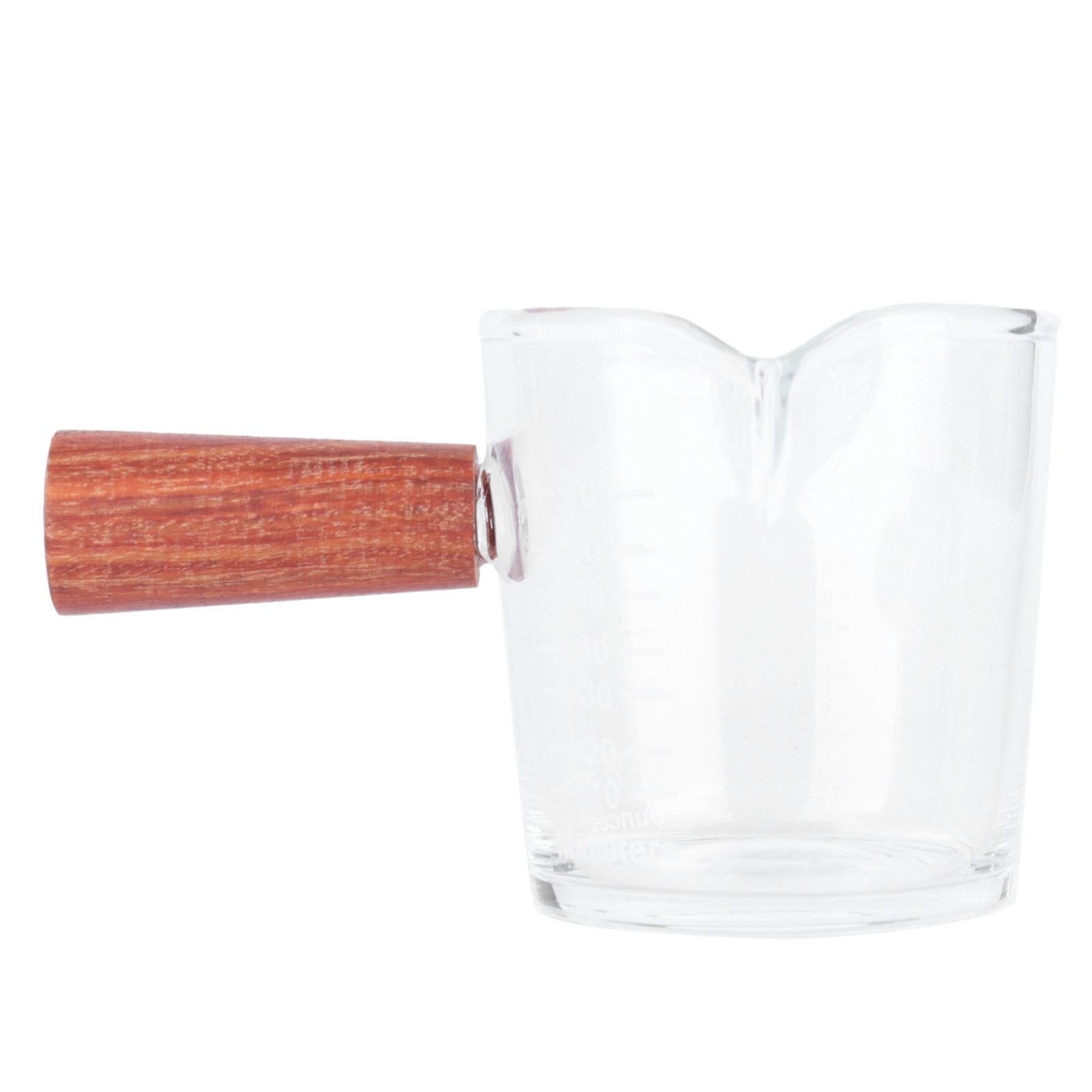 Double Mouth Glass Mug with Wooden Handle Heat‑Resistant Cup Kitchen Gadgets view 9