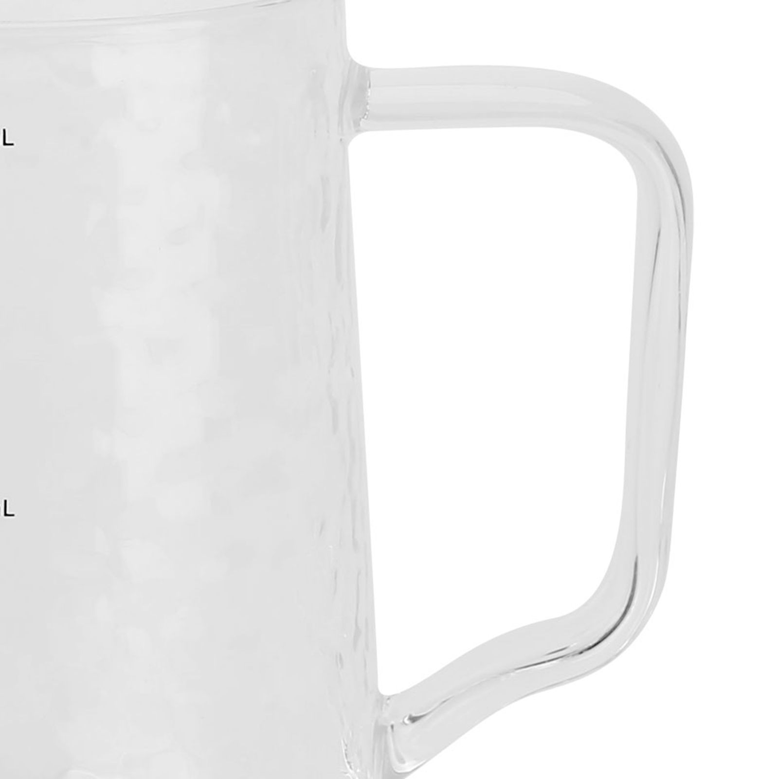 500ml Coffee Milk Cup Thicken Glass Measuring Frothing Cup for Household view 13
