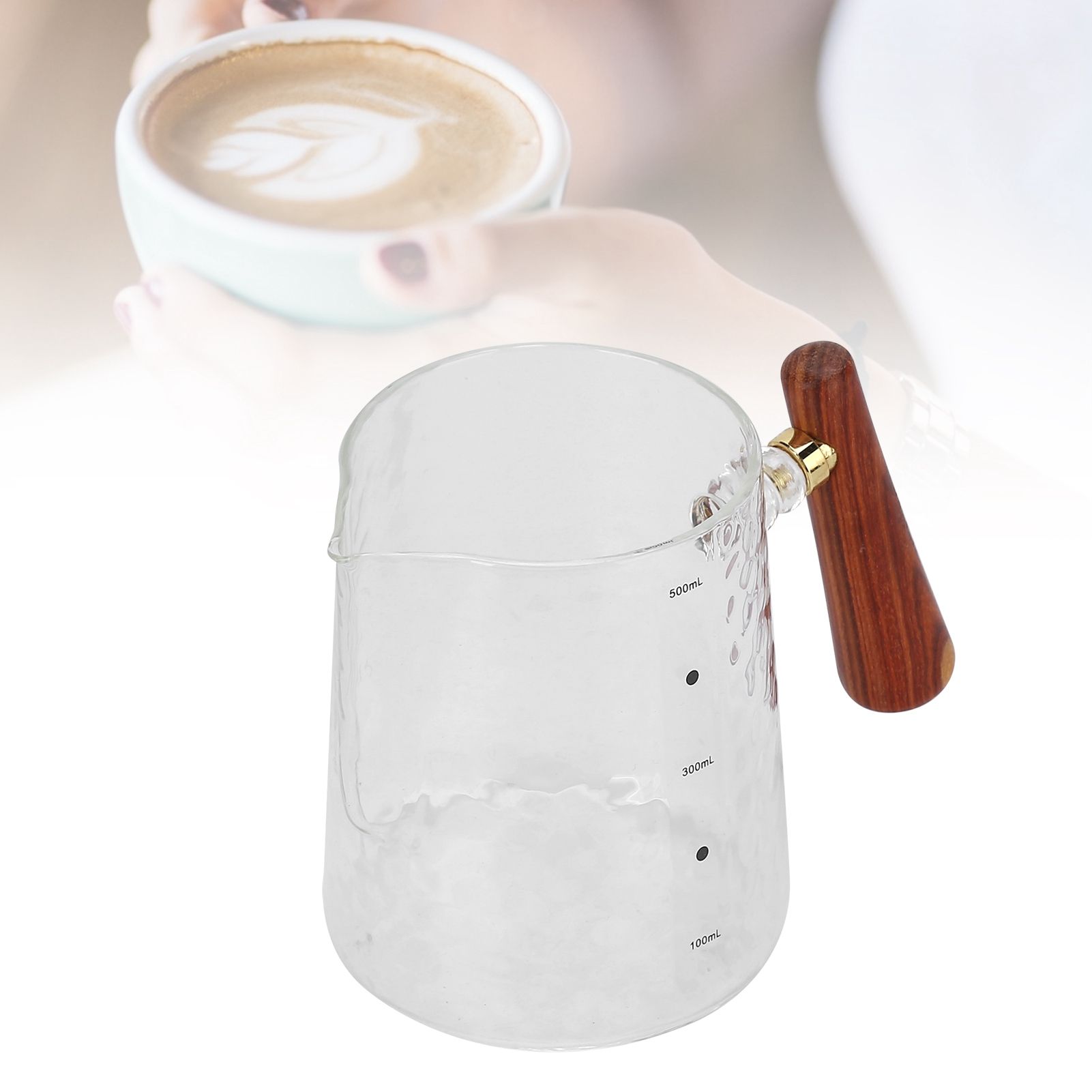 Household Milk Cup Glass Water Cup 500ml Coffee Cup Juice Cup Used in Cafes view 11