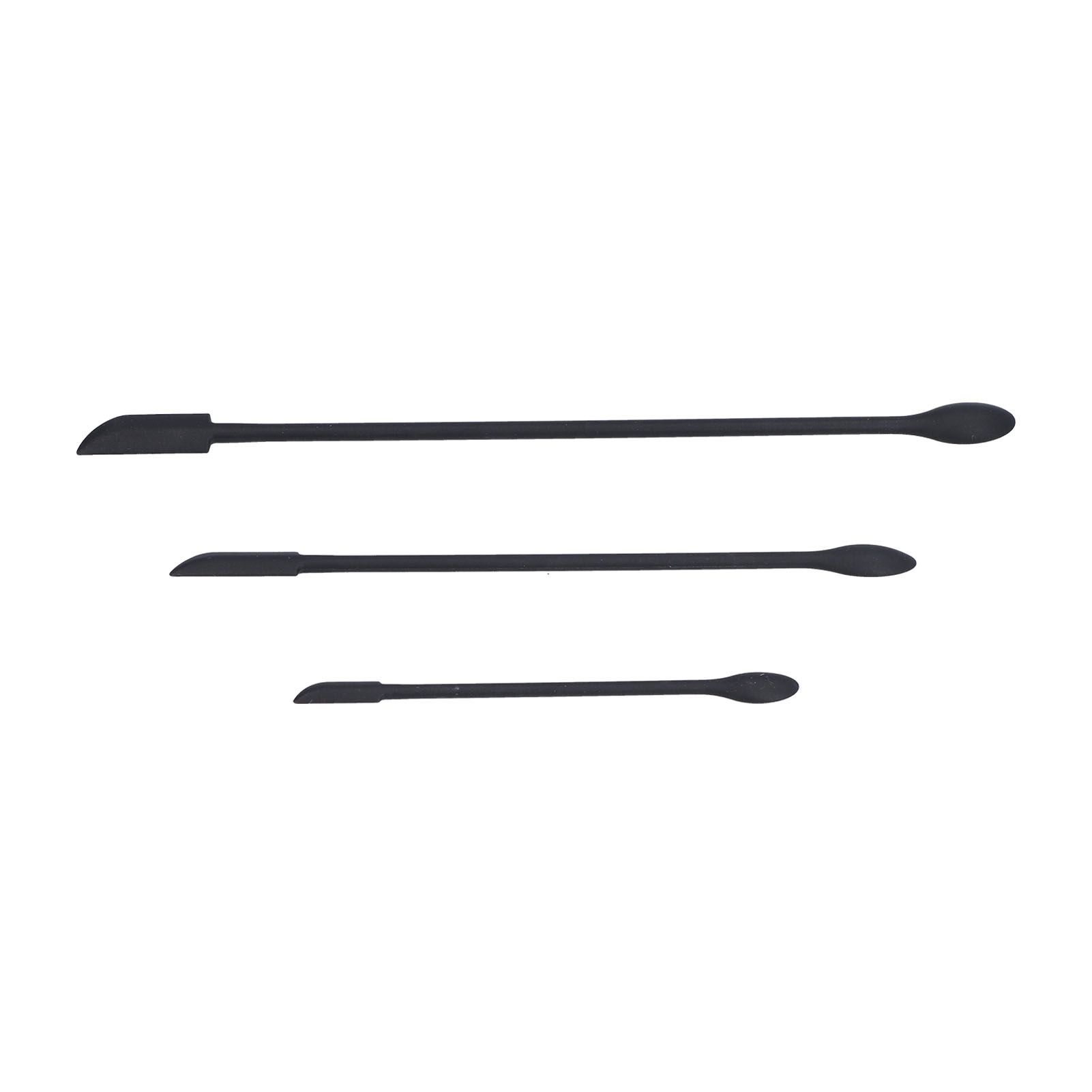 3pcs Spatula Food Grade Silicone Double Head Fruit Jam Cream Makeup Spatula view 9