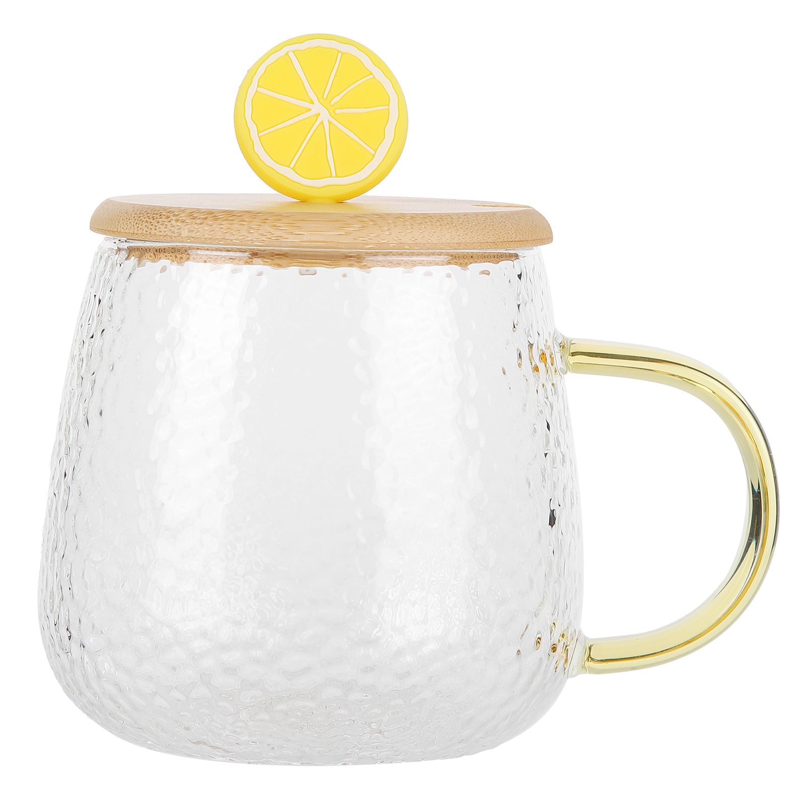 400ml Cute High Borosilicate Glass Cup HeatResistant Mug with Stainless Steel view 8
