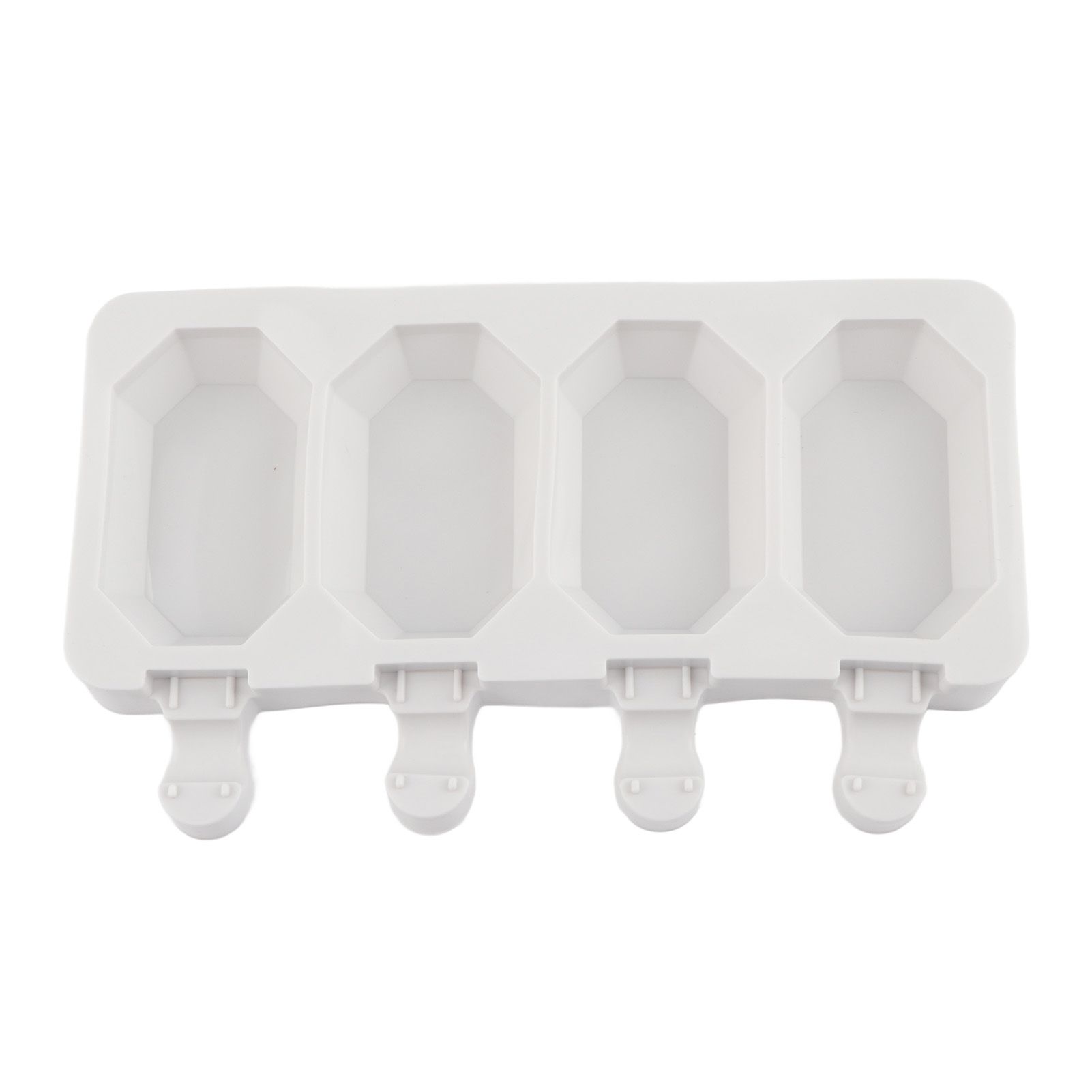 Multi Grid Silicone Ice Bar Mold Heat Resistant Ice Cream Making Mold Kitchen