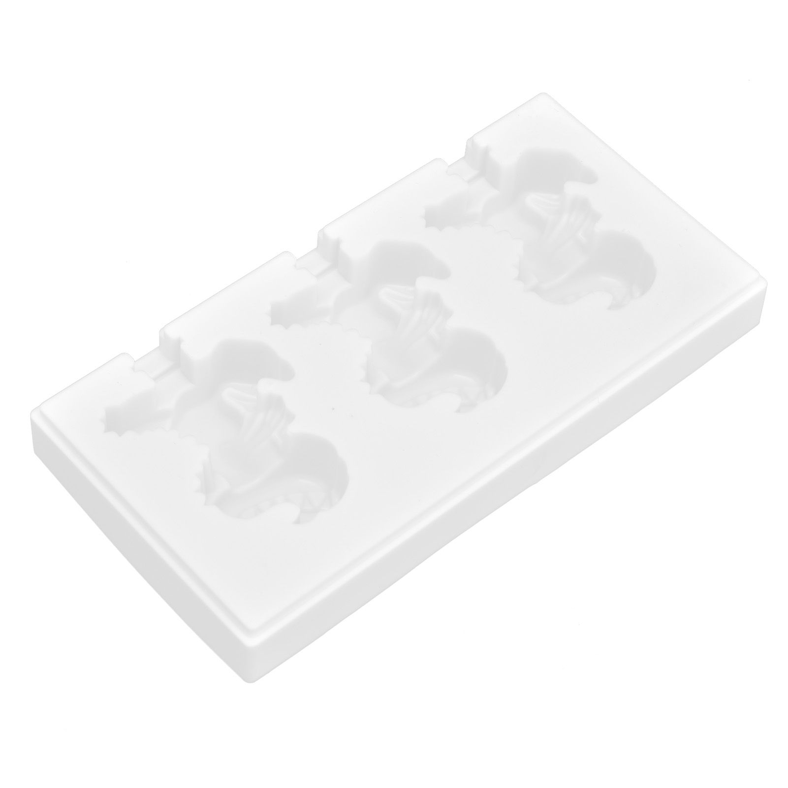 Multi Grid Silicone Ice Bar Mold Heat Resistant Ice Cream Making Mold Kitchen view 4