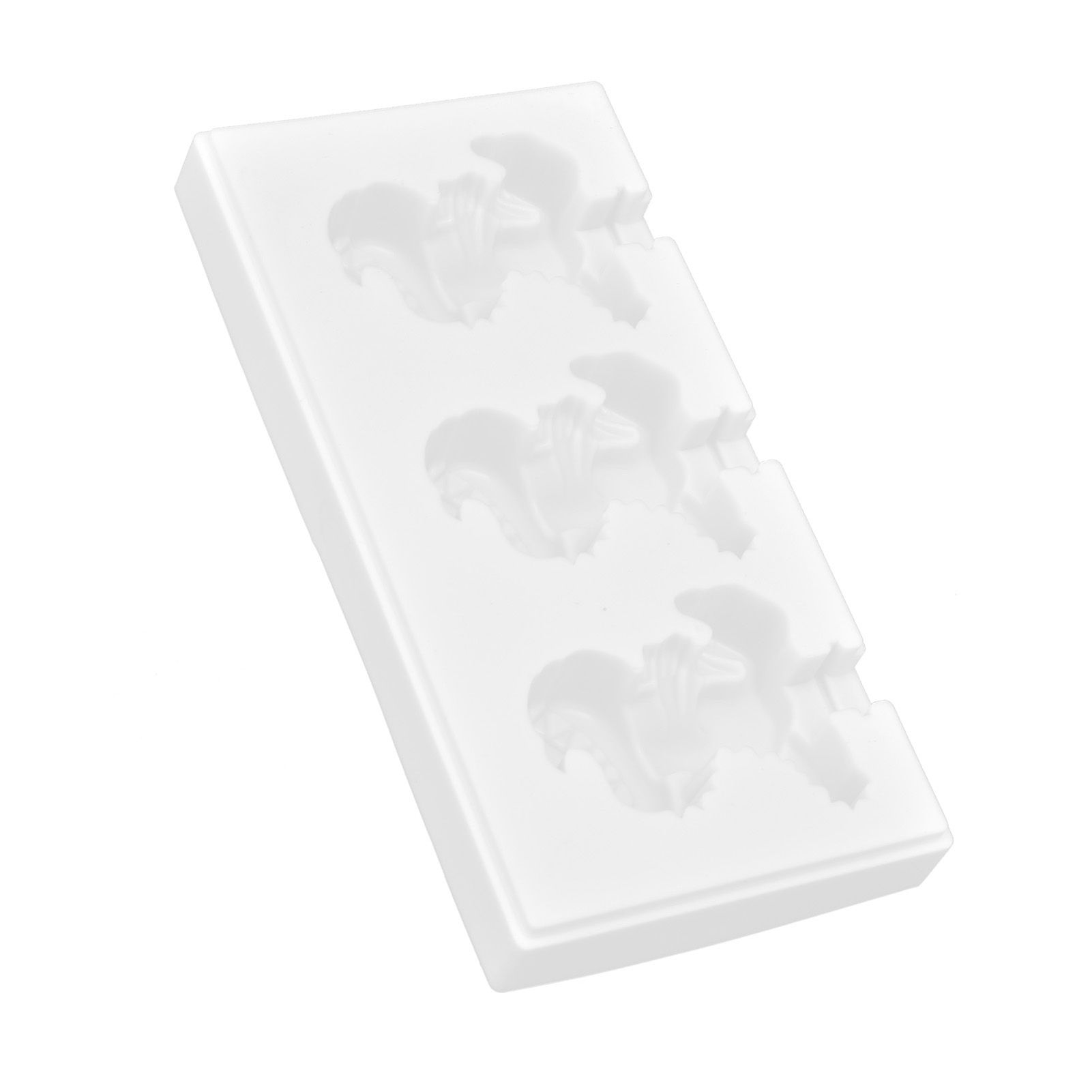 Multi Grid Silicone Ice Bar Mold Heat Resistant Ice Cream Making Mold Kitchen view 7