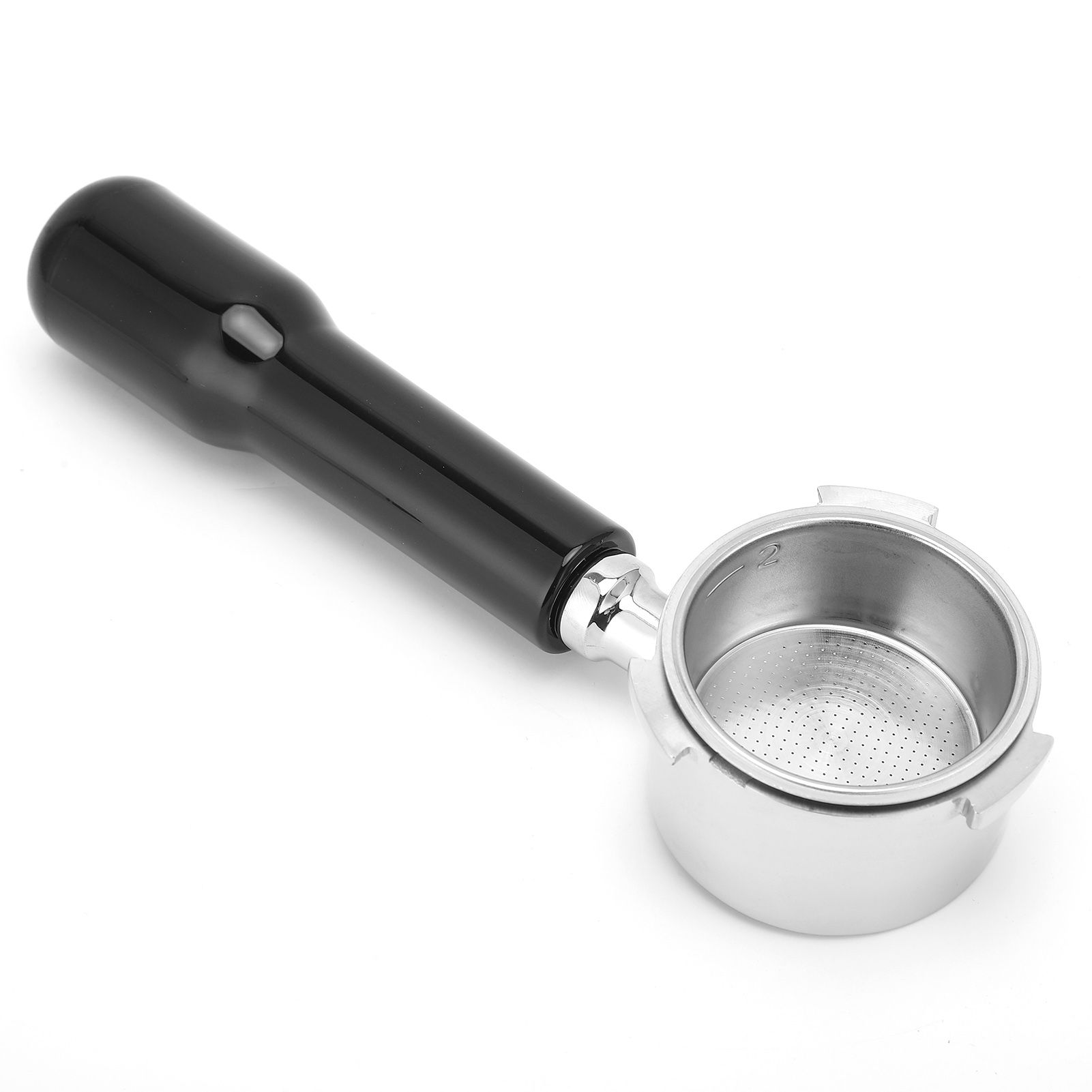 Coffee Bottomless Portafilter Stainless Steel Filter Holder Basket Replacement view 4