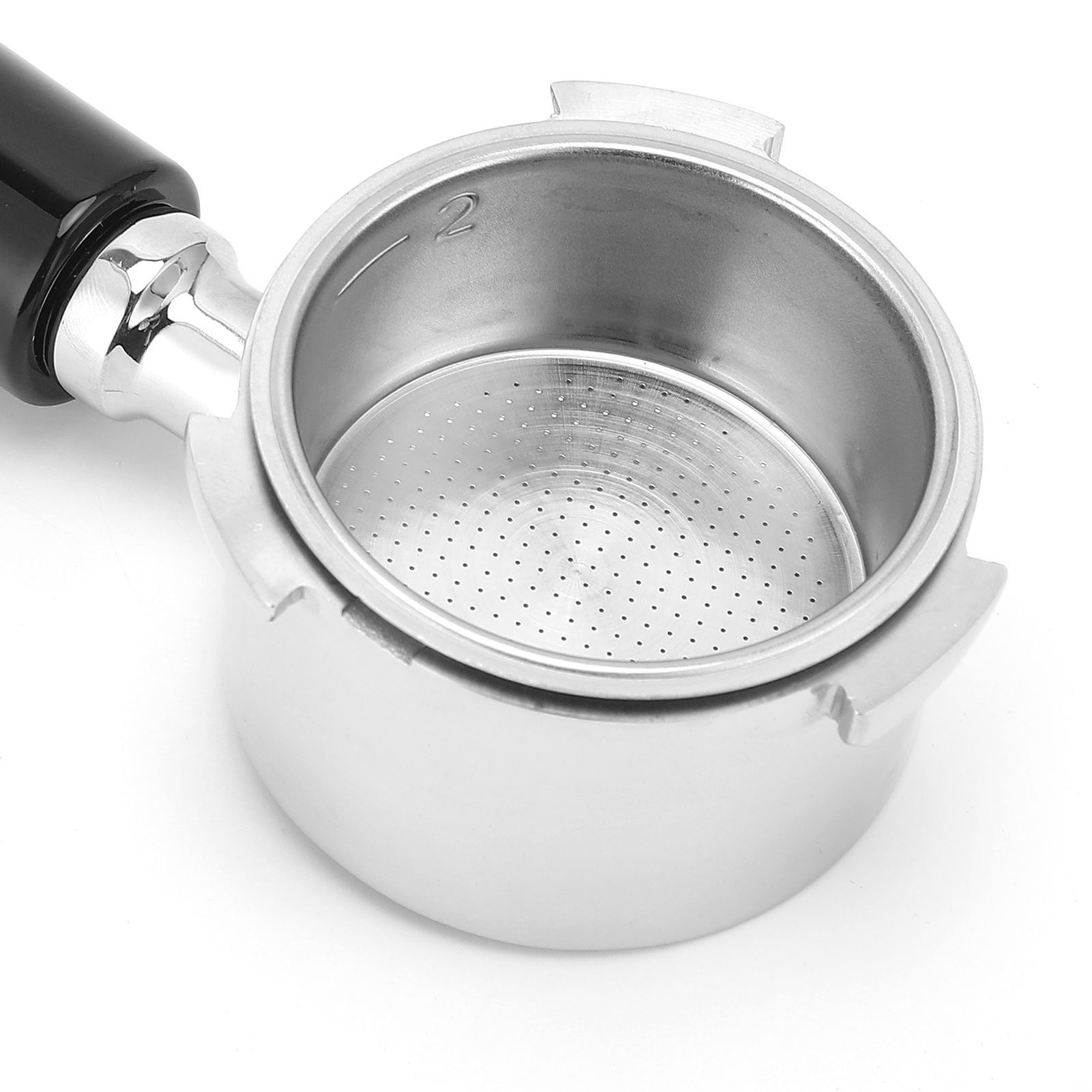 Coffee Bottomless Portafilter Stainless Steel Filter Holder Basket Replacement view 13