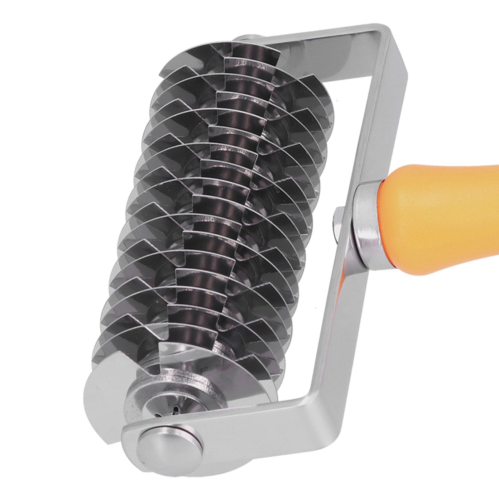 Dough Lattice Roller Stainless Steel Baking Cookies Pie Pizza Roller Cutter view 13