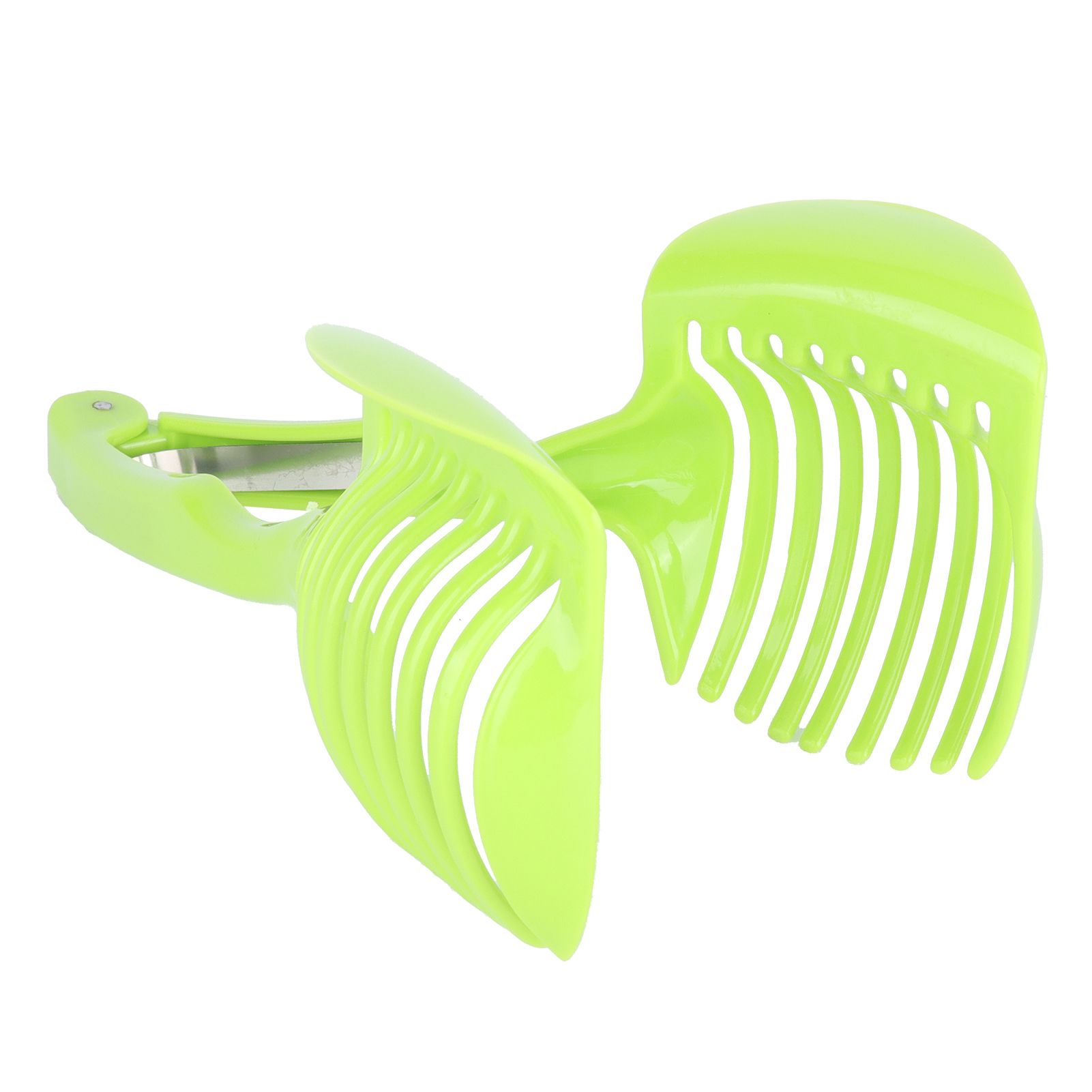 Food Slicing Assistant Handheld Onion Holder Potato Tomato Vegetable Fruit view 3