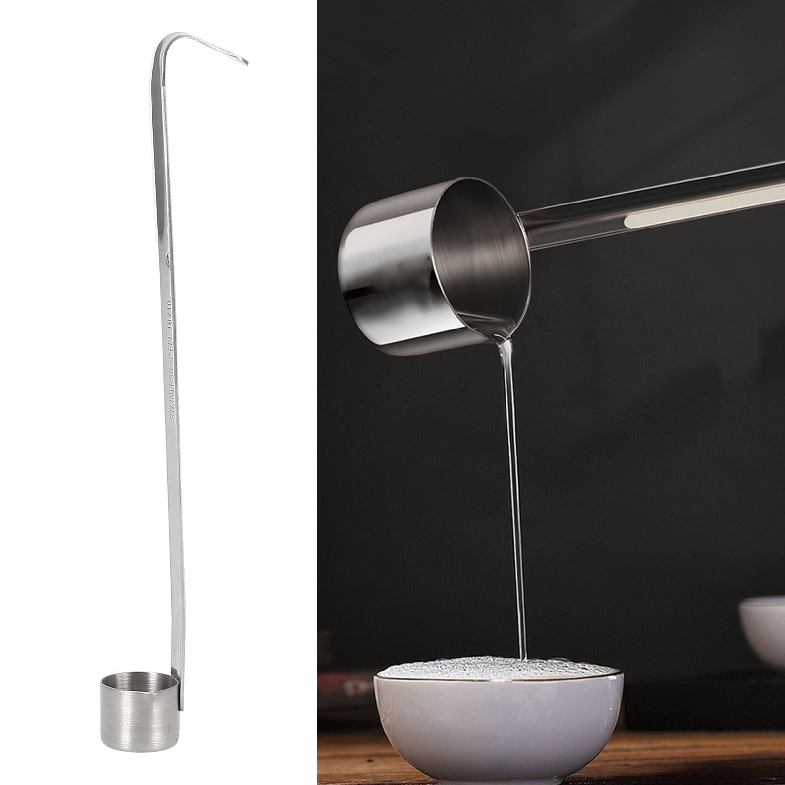 Wine Ladle Stainless Steel Spoon Wine Dipper Spoon Beer Pouring Measure Spoon view 11