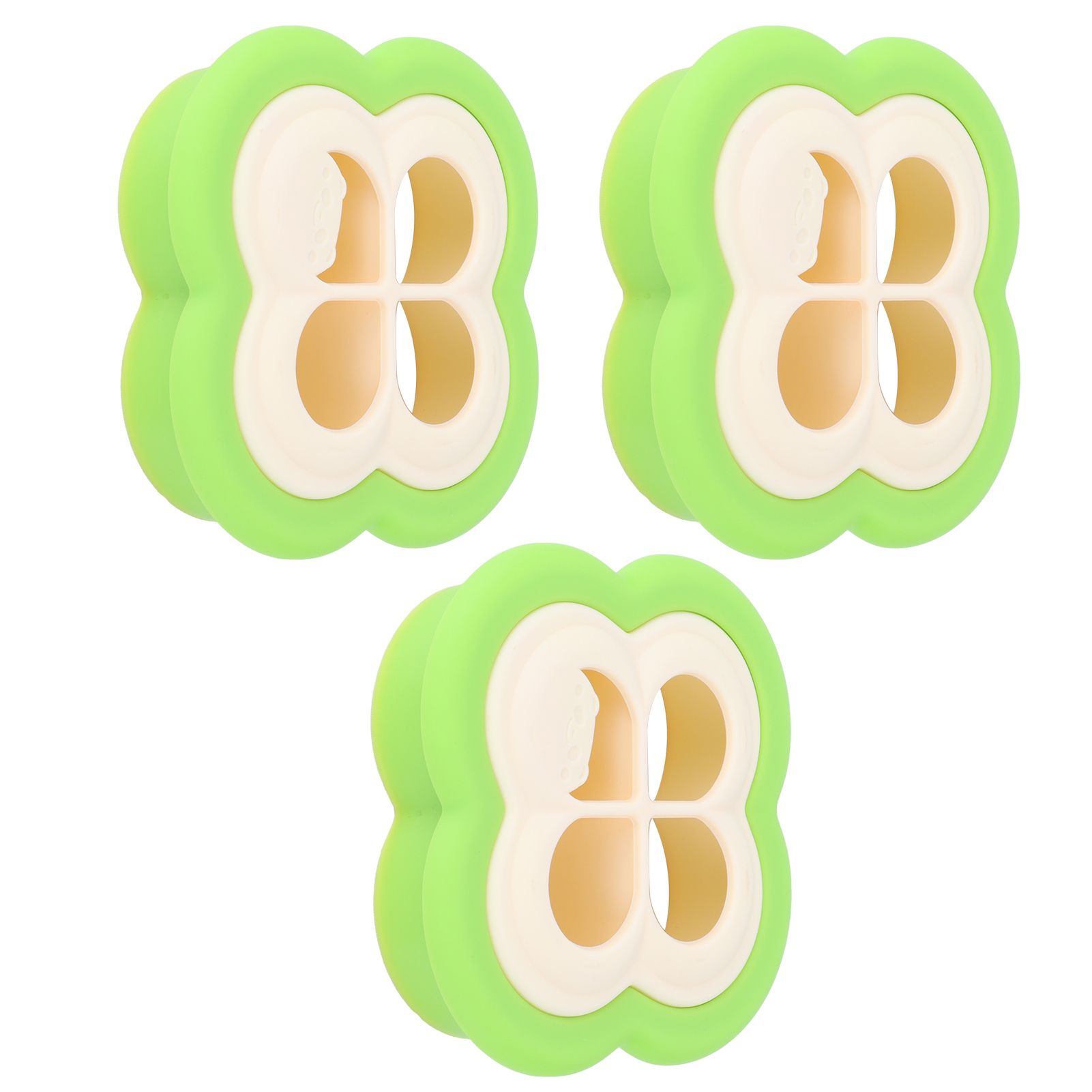 3Set Sandwich Cutter 4 Leaf Shaped Bread Mold Sushi Making Tool for Home Kitchen view 5