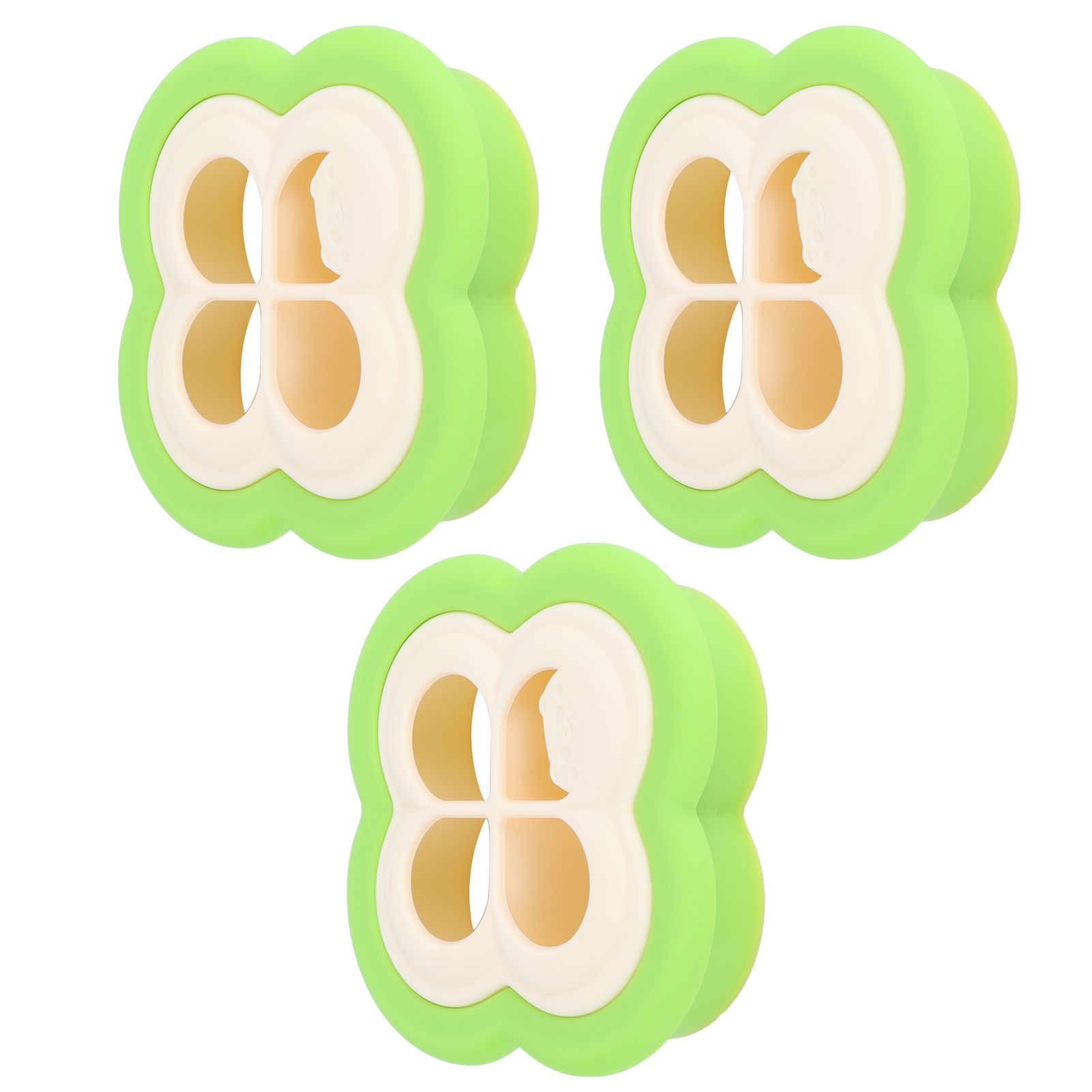 3Set Sandwich Cutter 4 Leaf Shaped Bread Mold Sushi Making Tool for Home Kitchen view 7
