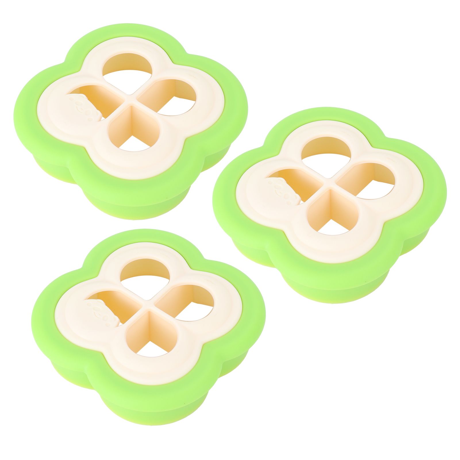 3Set Sandwich Cutter 4 Leaf Shaped Bread Mold Sushi Making Tool for Home Kitchen view 8