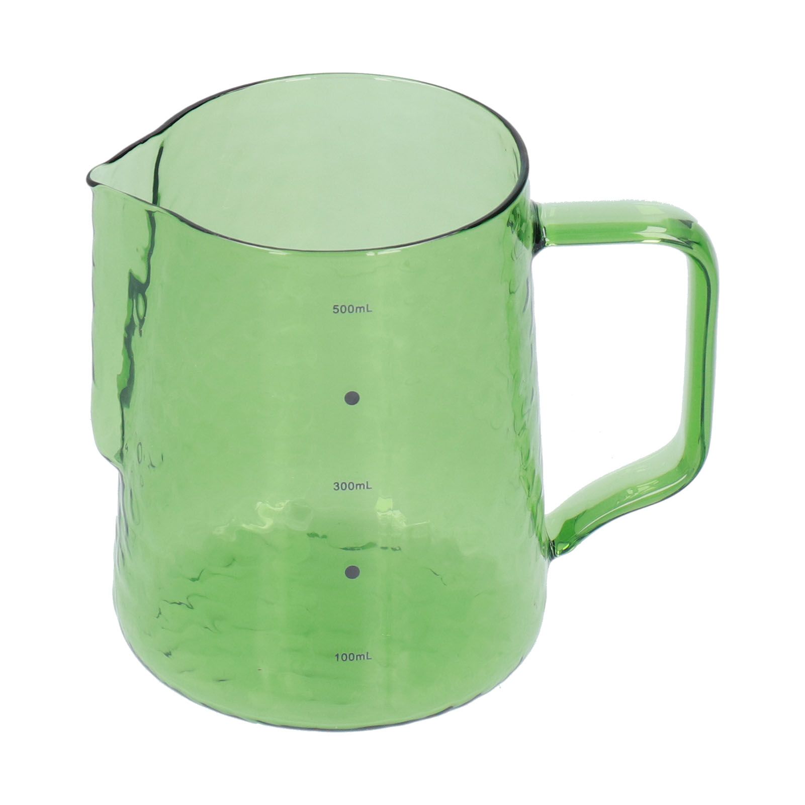 500ml Milk Frothing Pitcher Multipurpose Borosilicate Glass Milk Jug for view 3