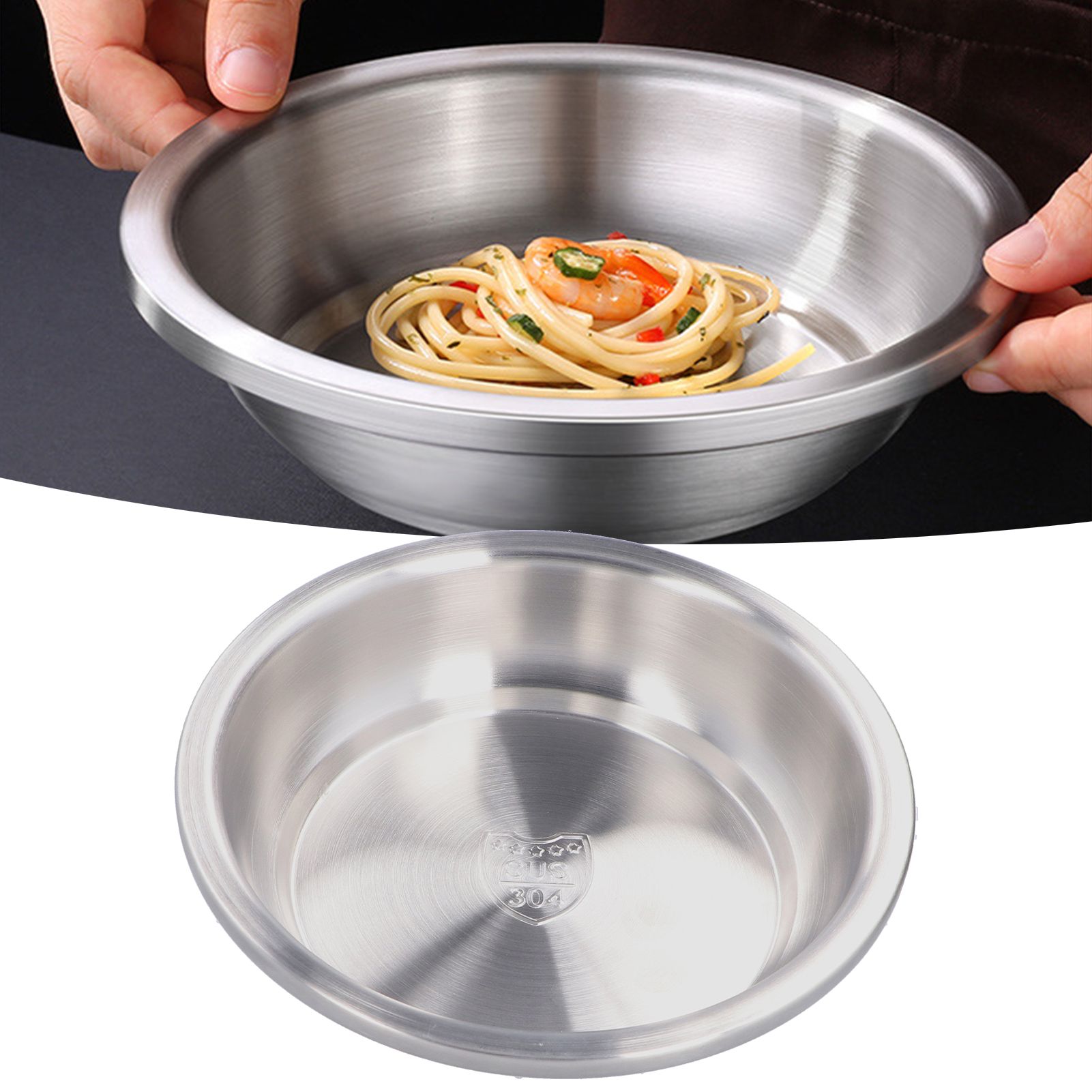 Stainless Steel Plate 304 Food Grade Material Stainless Steel Rounded Deepen view 12