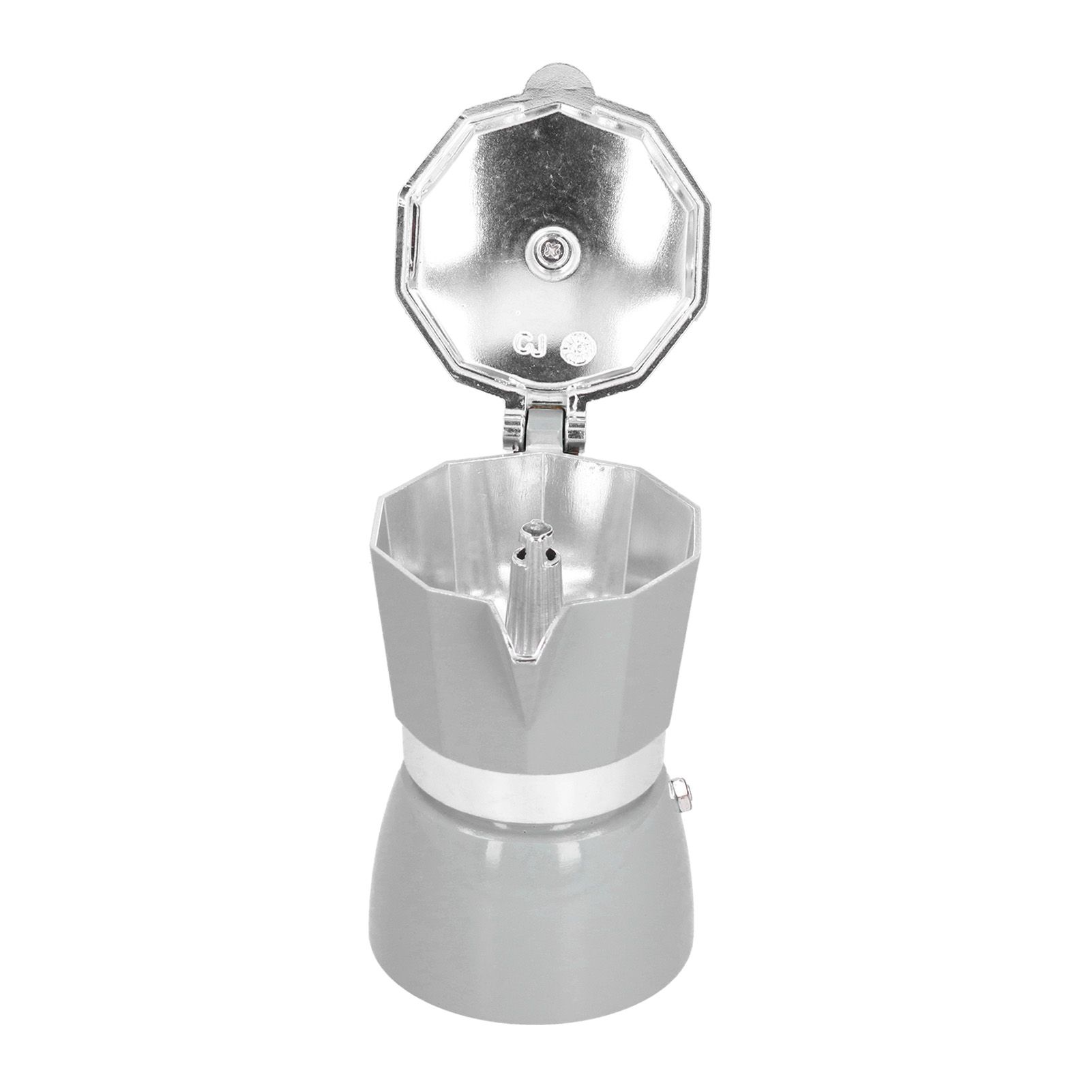 150ML Practical Aluminum Coffee Maker Octagonal Moka Coffee Pot for Home view 3