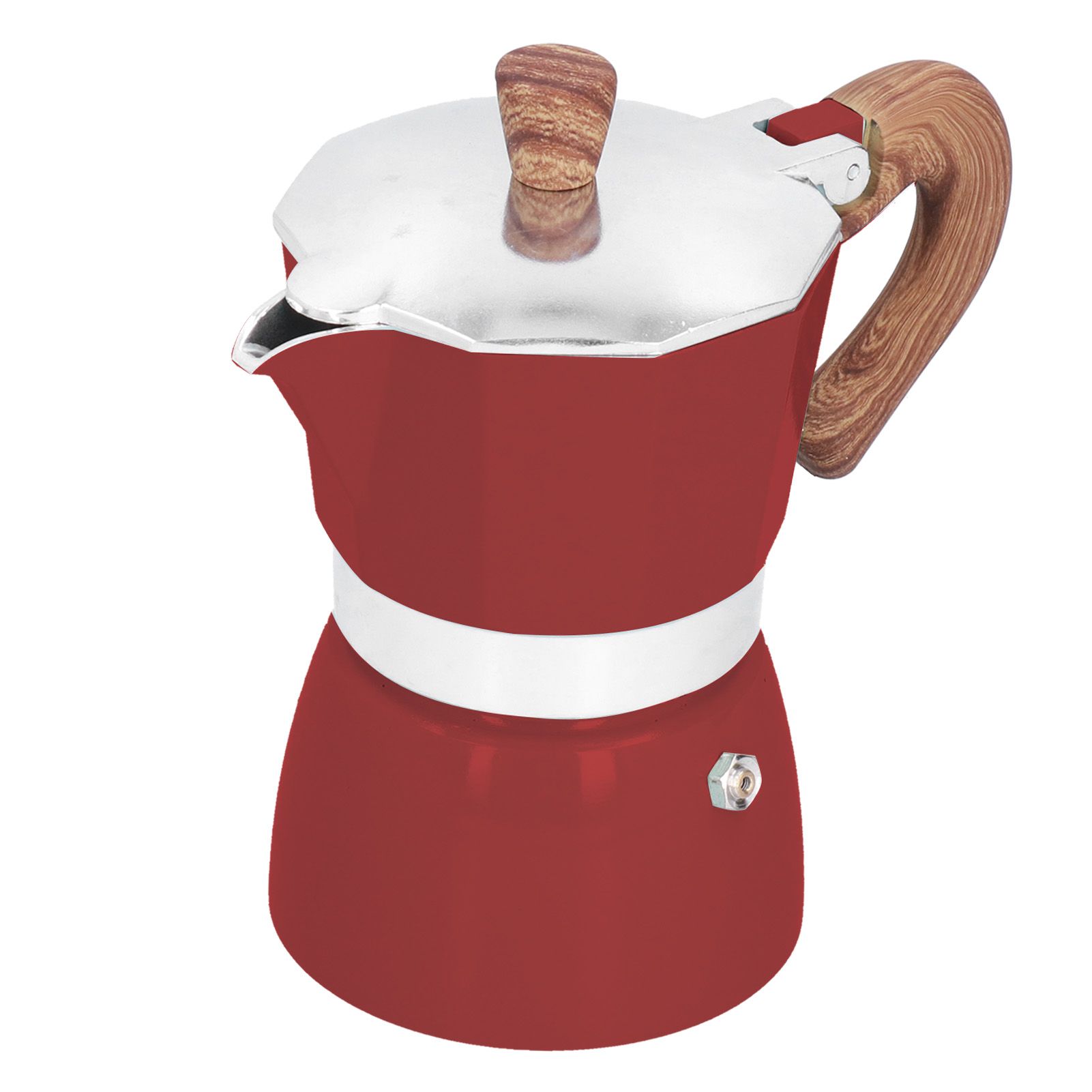 150ML Practical Aluminum Coffee Maker Octagonal Moka Coffee Pot for Home view 5